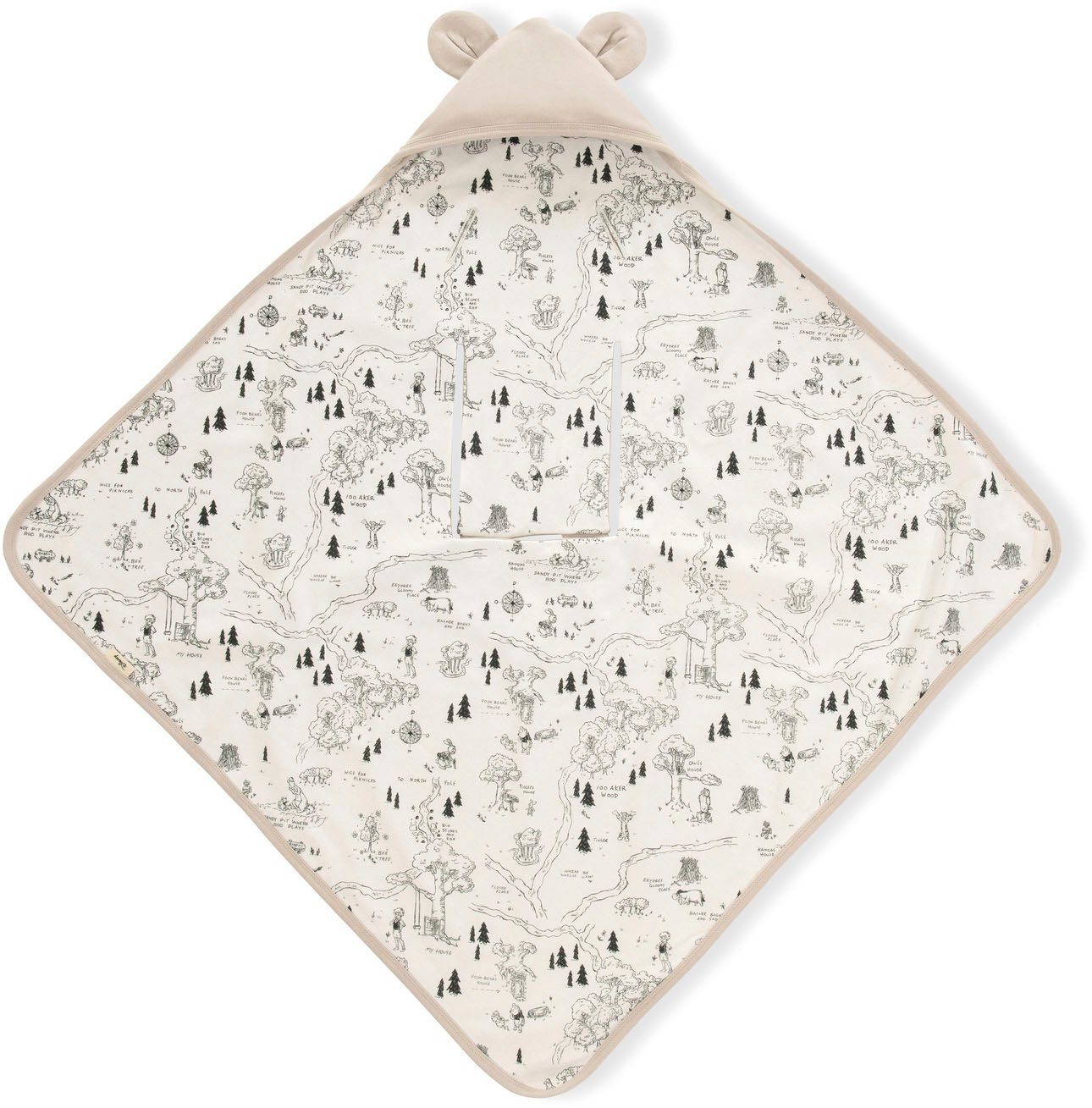 Hauck Babydeken Baby Inslapdeken, Snuggle N Dream Winnie the Pooh beige