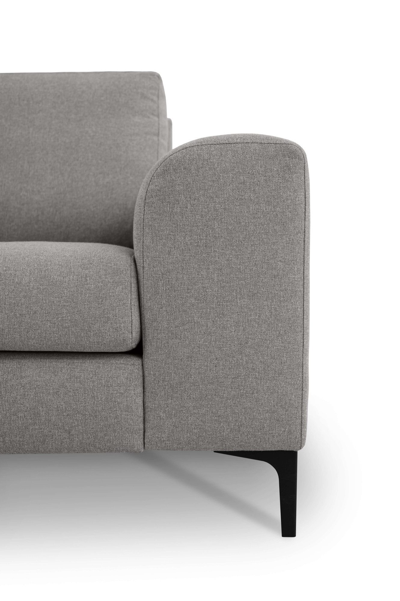 INOSIGN Hoekbank Henry met metalen poten, in een modern design