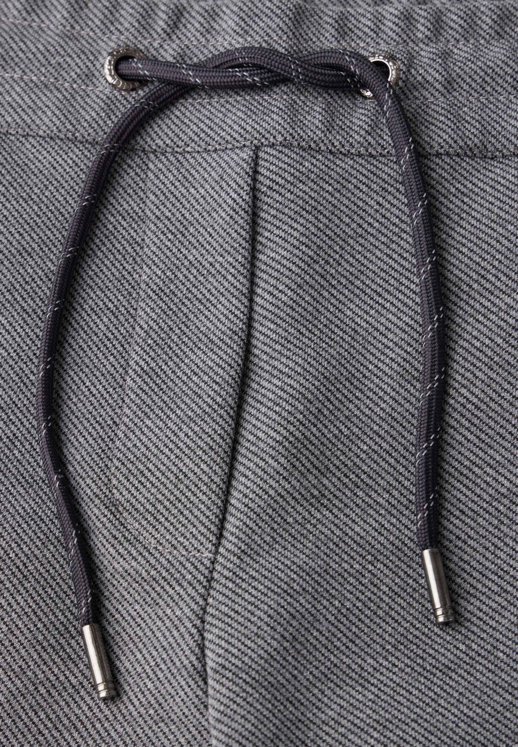 Cecil Stoffen broek in gemêleerde tricot-look