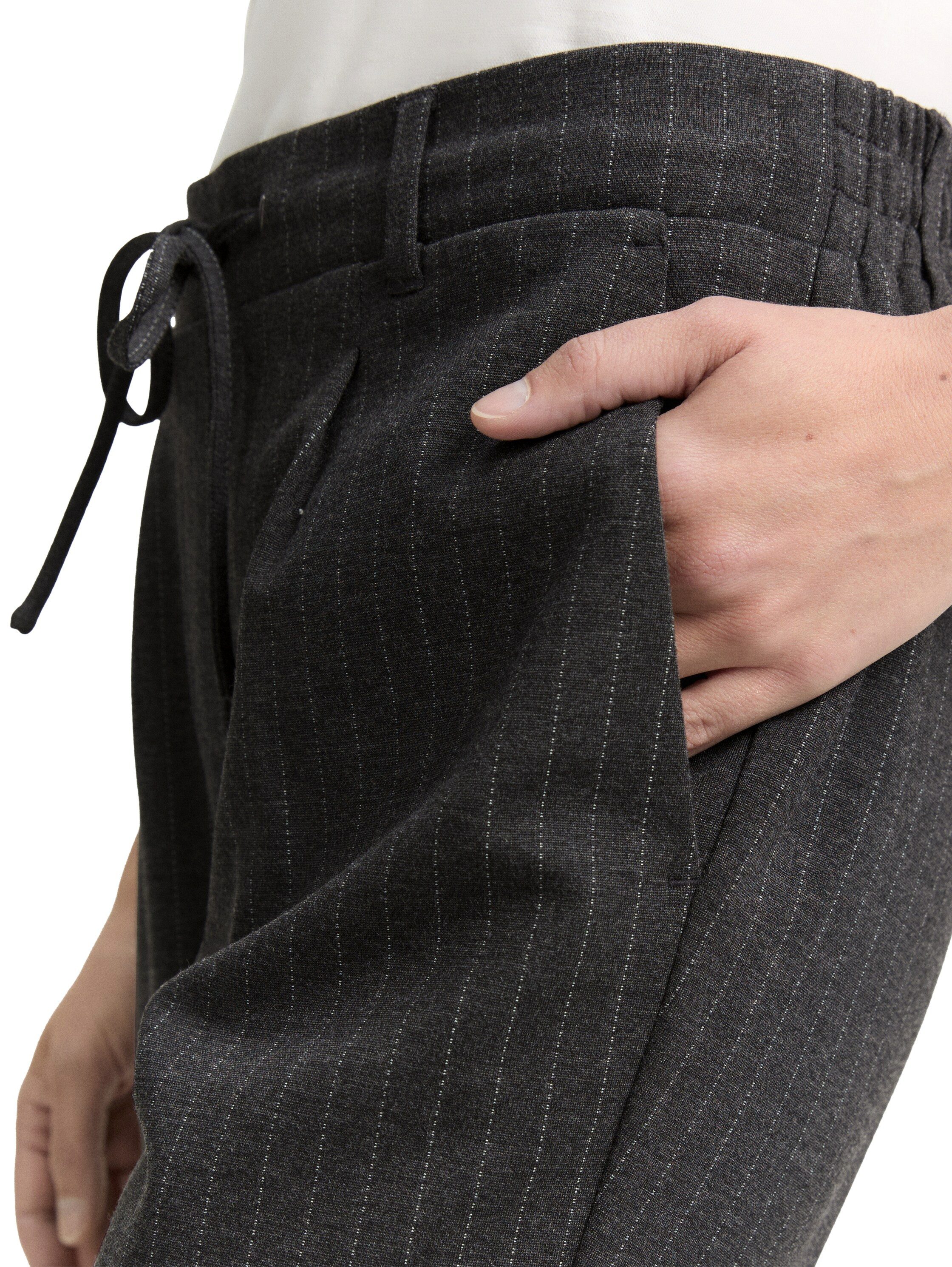 Tom Tailor Stoffen broek met krijtstrepen
