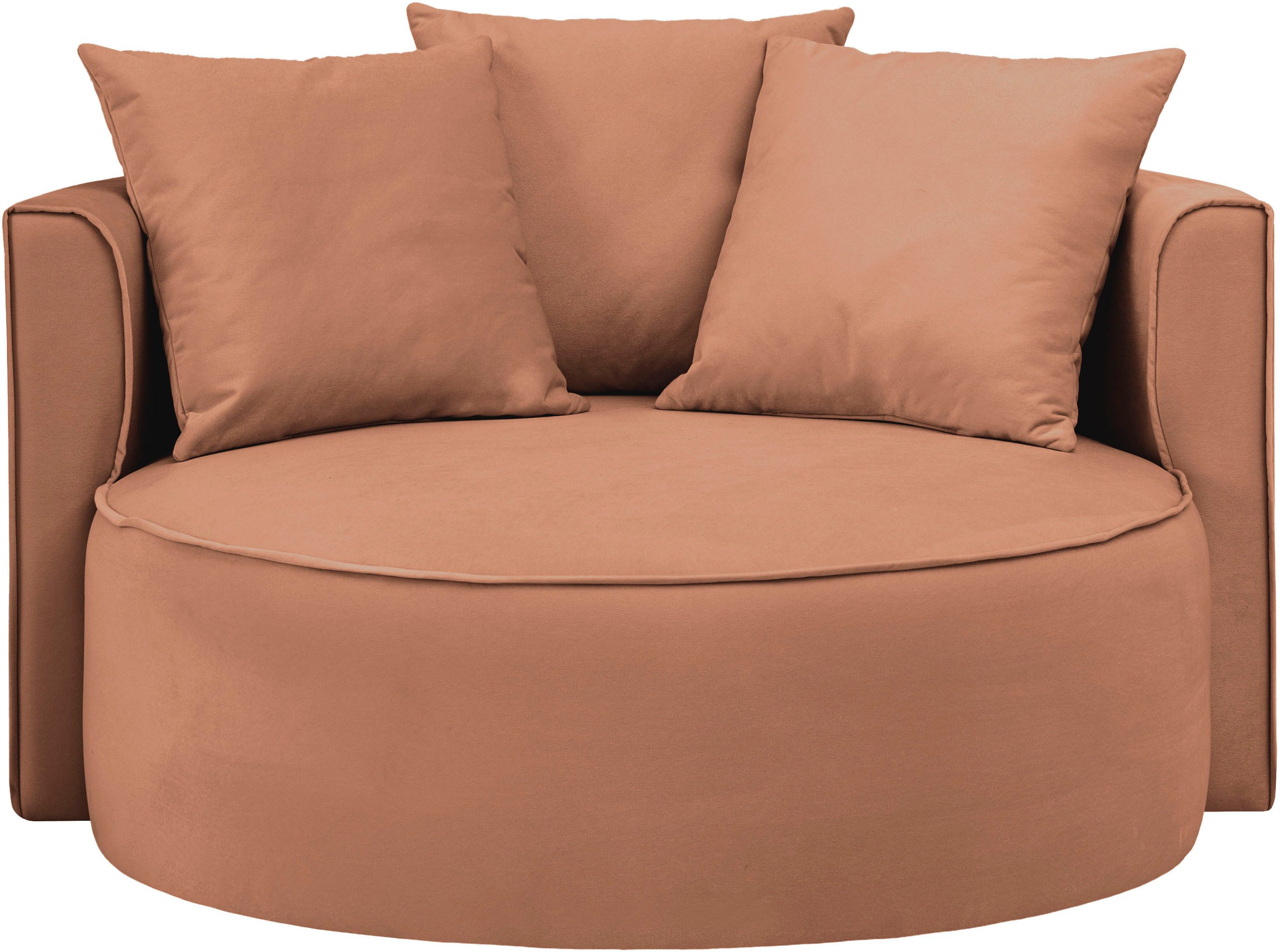 LeGer Home by Lena Gercke XXL-fauteuil Isalie, leesstoel, loveseat, inclusief sierkussens