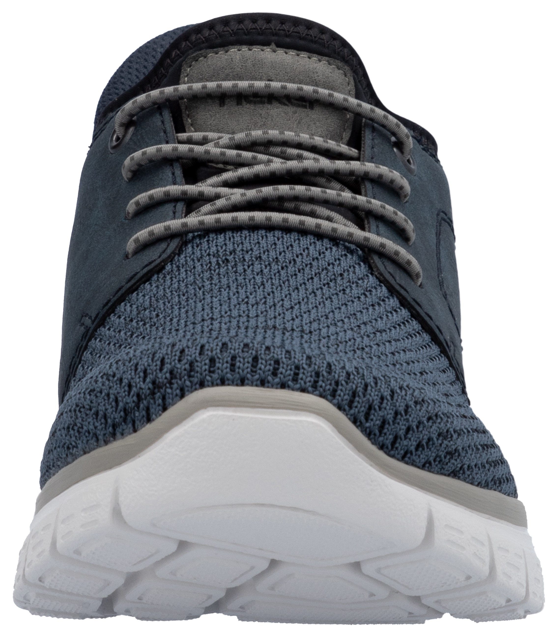Rieker Slip-on sneakers , vrijetijdsschoen, lage schoen, instapschoen, gewatteerde hielafsluiting