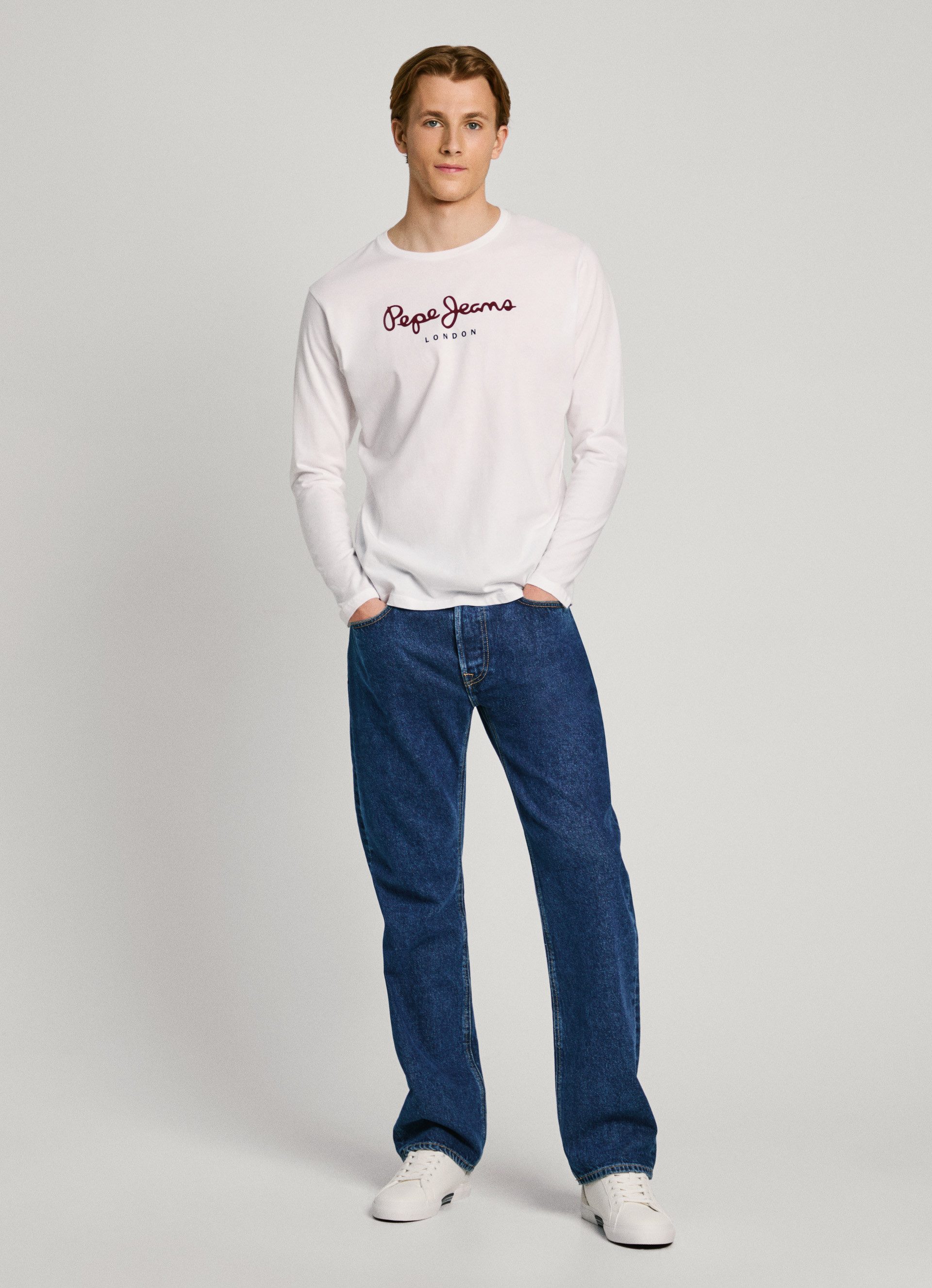 Pepe Jeans Shirt met lange mouwen EGGO LONG