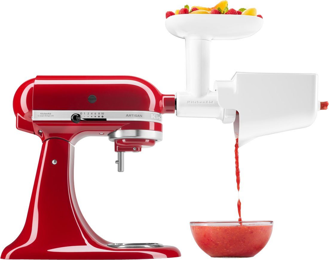 KitchenAid Pureerhulpstuk 5KSMFVSP functioneert alleen met vleesmolen 5ksmfga (wordt niet meegeleverd)