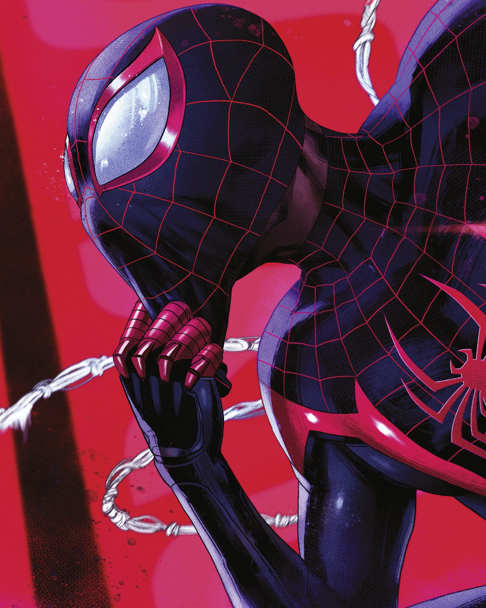 Komar Artprint Marvel Spider-Man Pondering 40 x 60 cm (breedte x hoogte) - kinderkamer, decoratie (1 stuk)