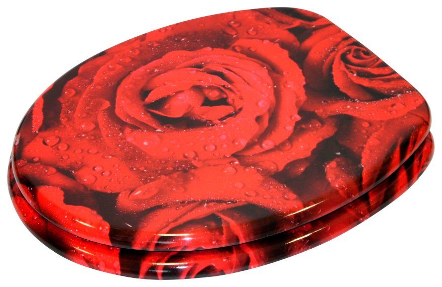 Sanilo Toiletzitting Rosen met soft-closemechanisme