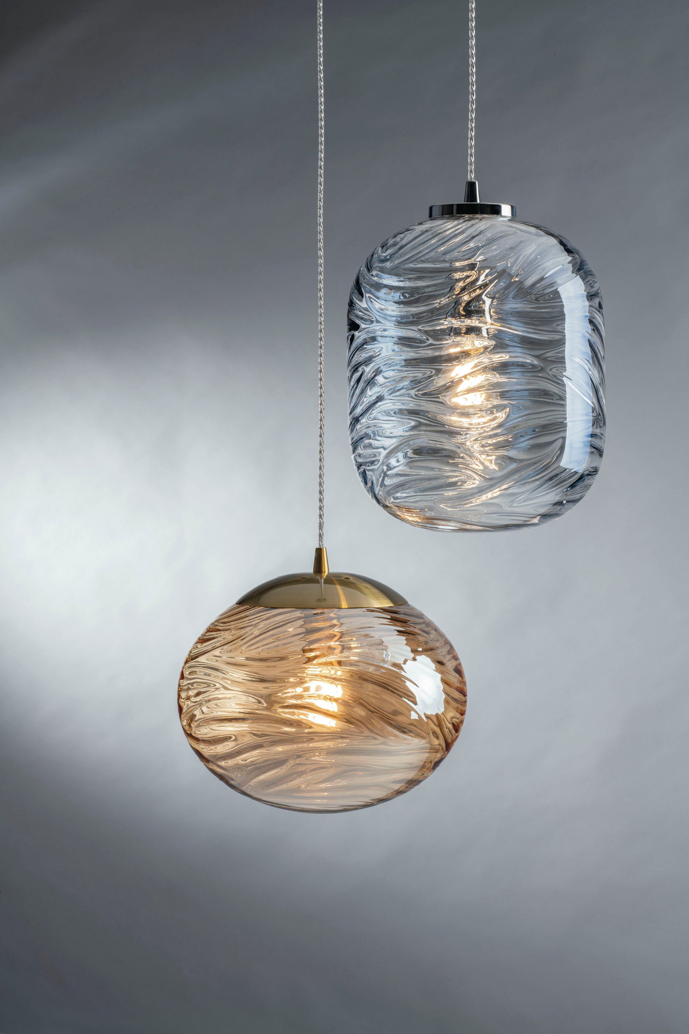 ECO-LIGHT Hanglamp Nereide hoogwaardig glas (1 stuk)