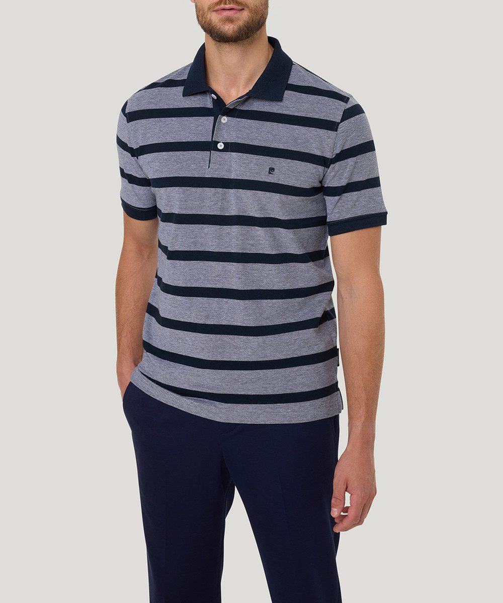 Pierre Cardin Poloshirt Polo-shirt KN met gestreept patroon