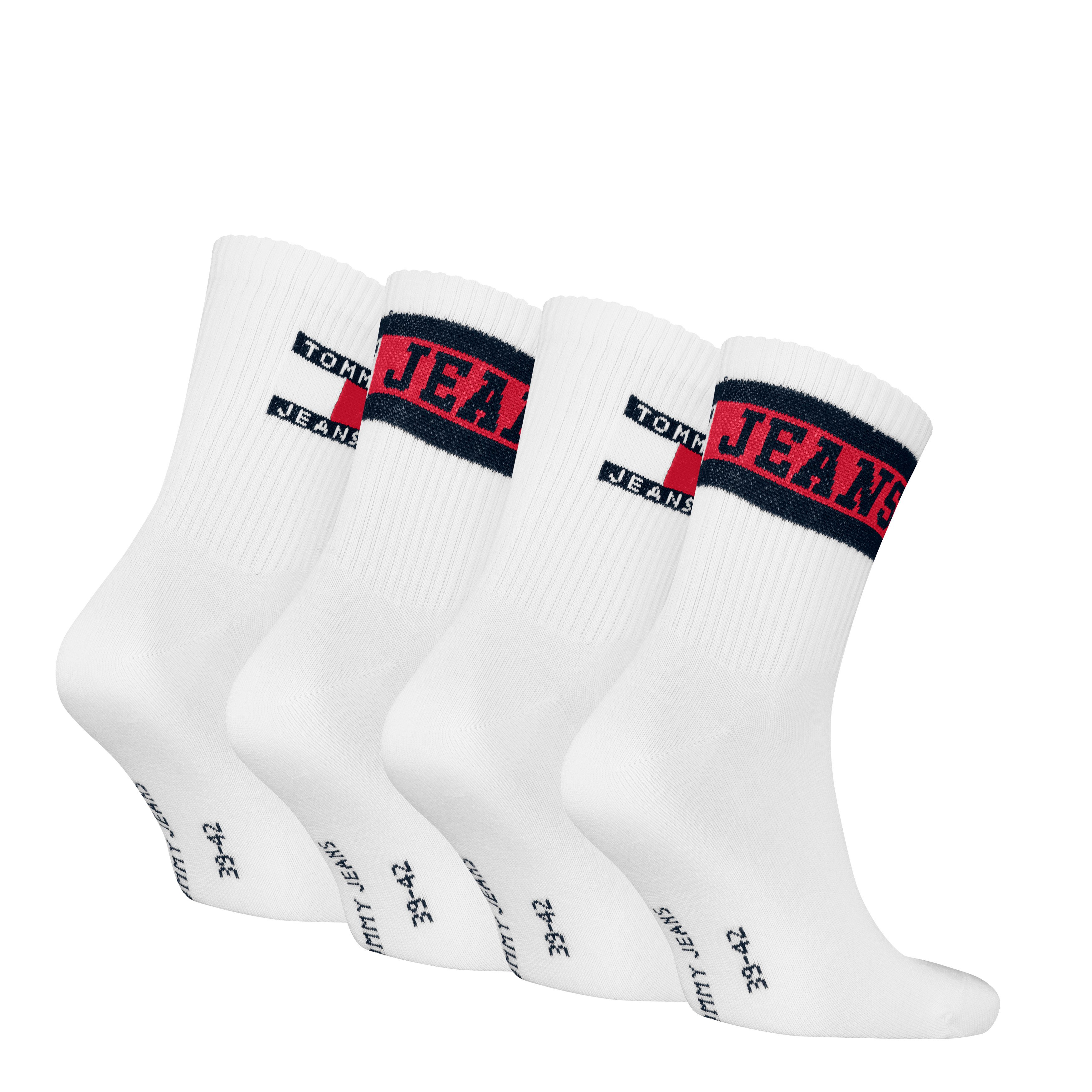 Tommy Hilfiger Sokken TH UNI TJ SHORT SOCK 4P ECOM (4 paar)