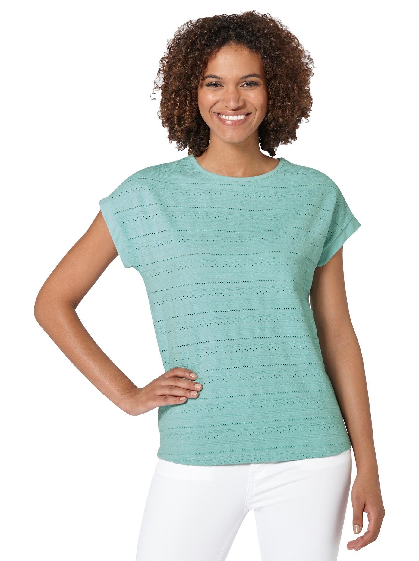 Casual Looks Shirt met korte mouwen Shirt (1-delig)