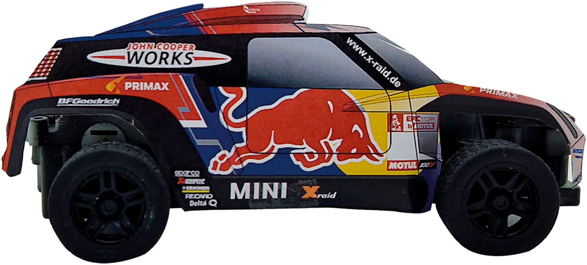 Happy People Radiografisch bestuurbare buggy Mini Cooper JCW X-Raid Red Bull