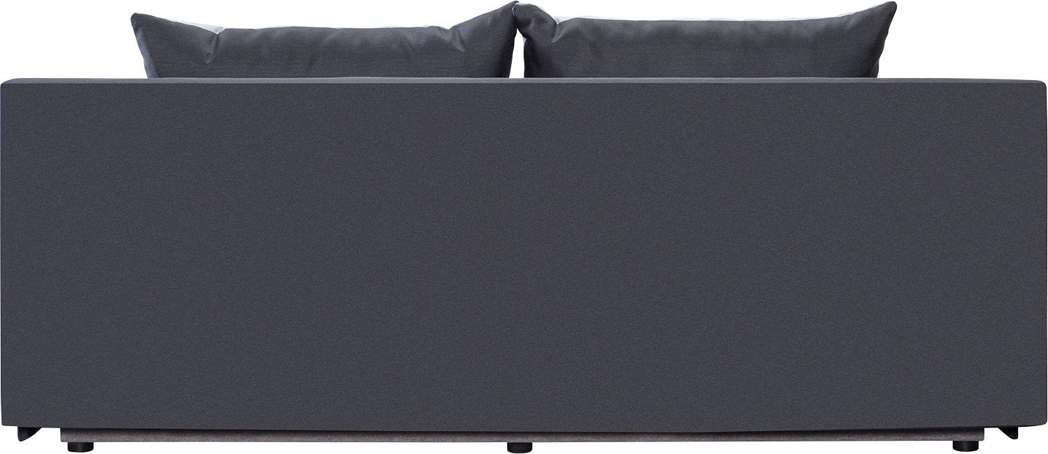 exxpo - sofa fashion 3-zitsbank Tabou Paris met slaapbank functie en bedbox, incl. losse sier- en rugkussens