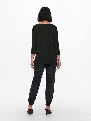 Only Shirt met 3/4 mouwen ONLGLAMOUR 3/4 TOP JRS NOOS