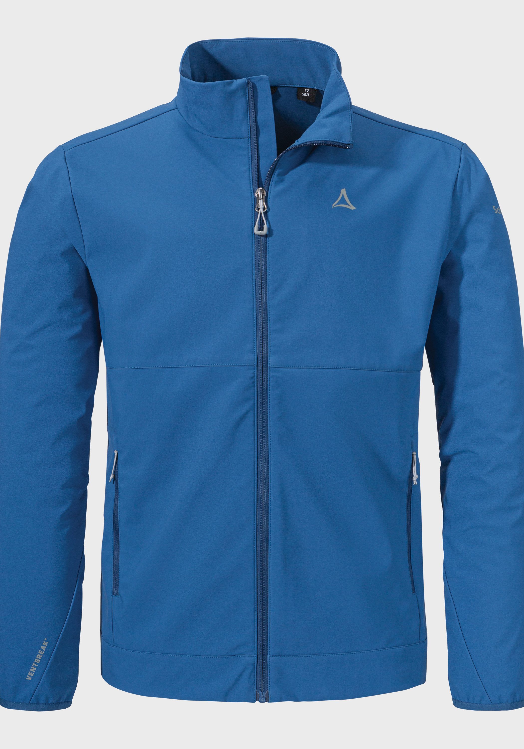 Schöffel Outdoorjack Hiking Softshell Jk Style Mirusha MNS heren jassen maat 58 blauw