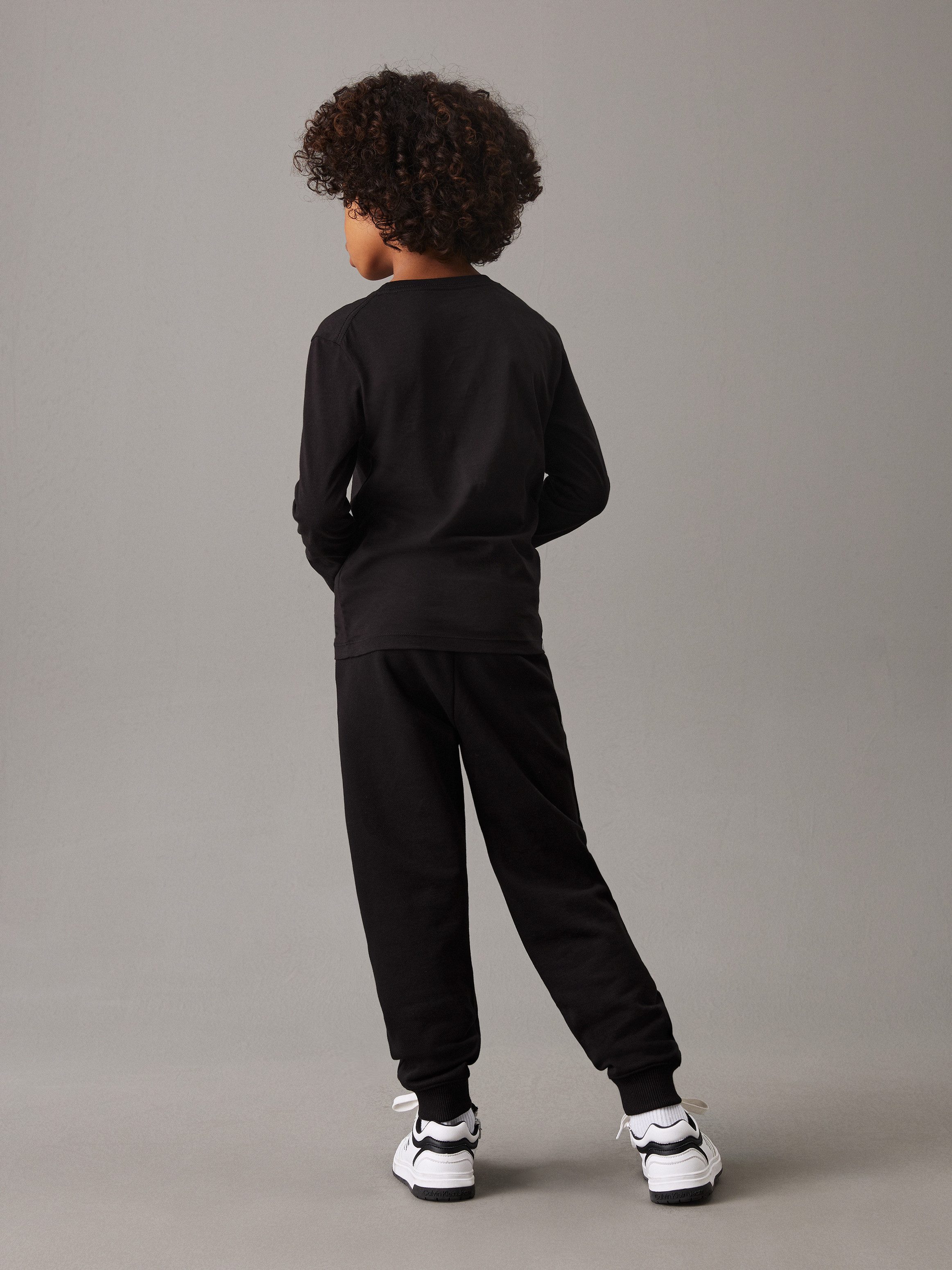 Calvin Klein Sweatbroek MONOGRAM LOGO SWEATPANTS voor kinderen tot 16 jaar