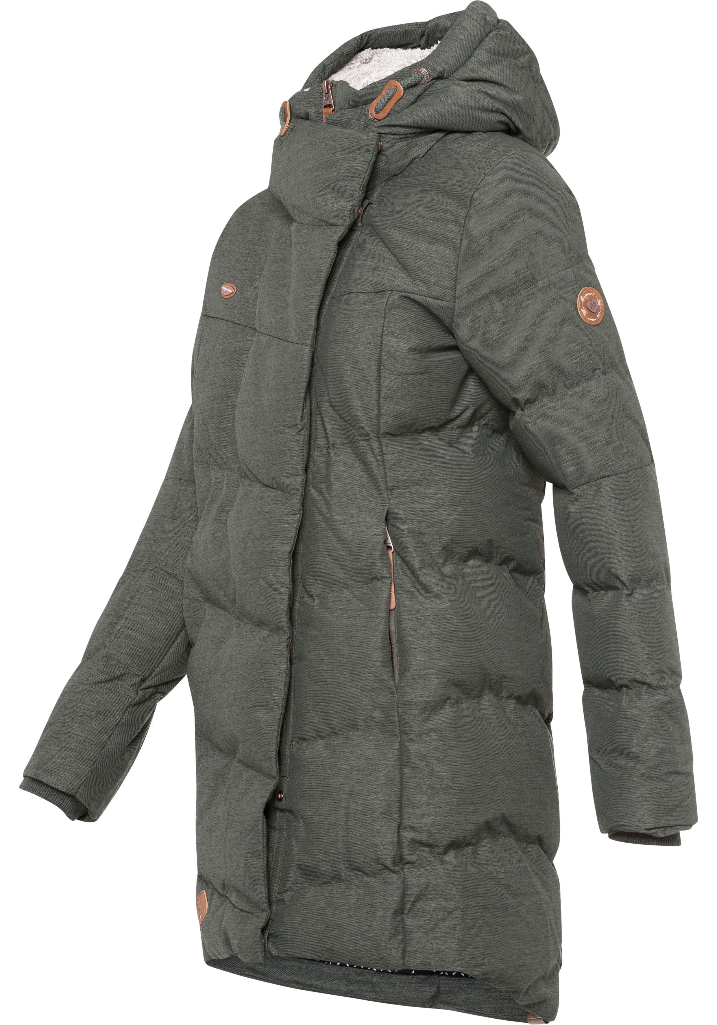 Ragwear Functionele parka PAVLA O Windwerend en ventilerend capuchonjack