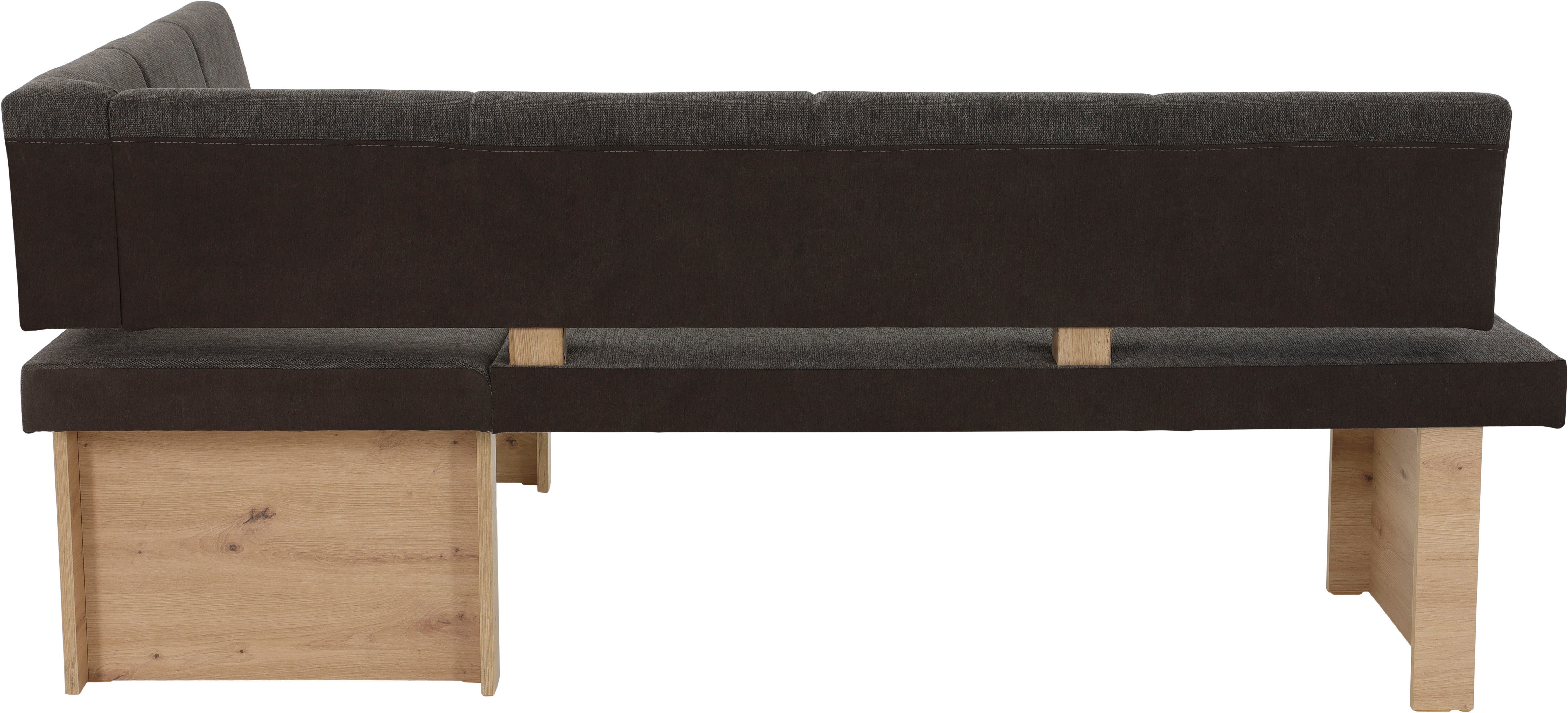 HELA Eethoek Oder Zuilentafel 138x80 cm, rechts-links monteerbaar, stoel 140 kg belastbaar (4-delig)