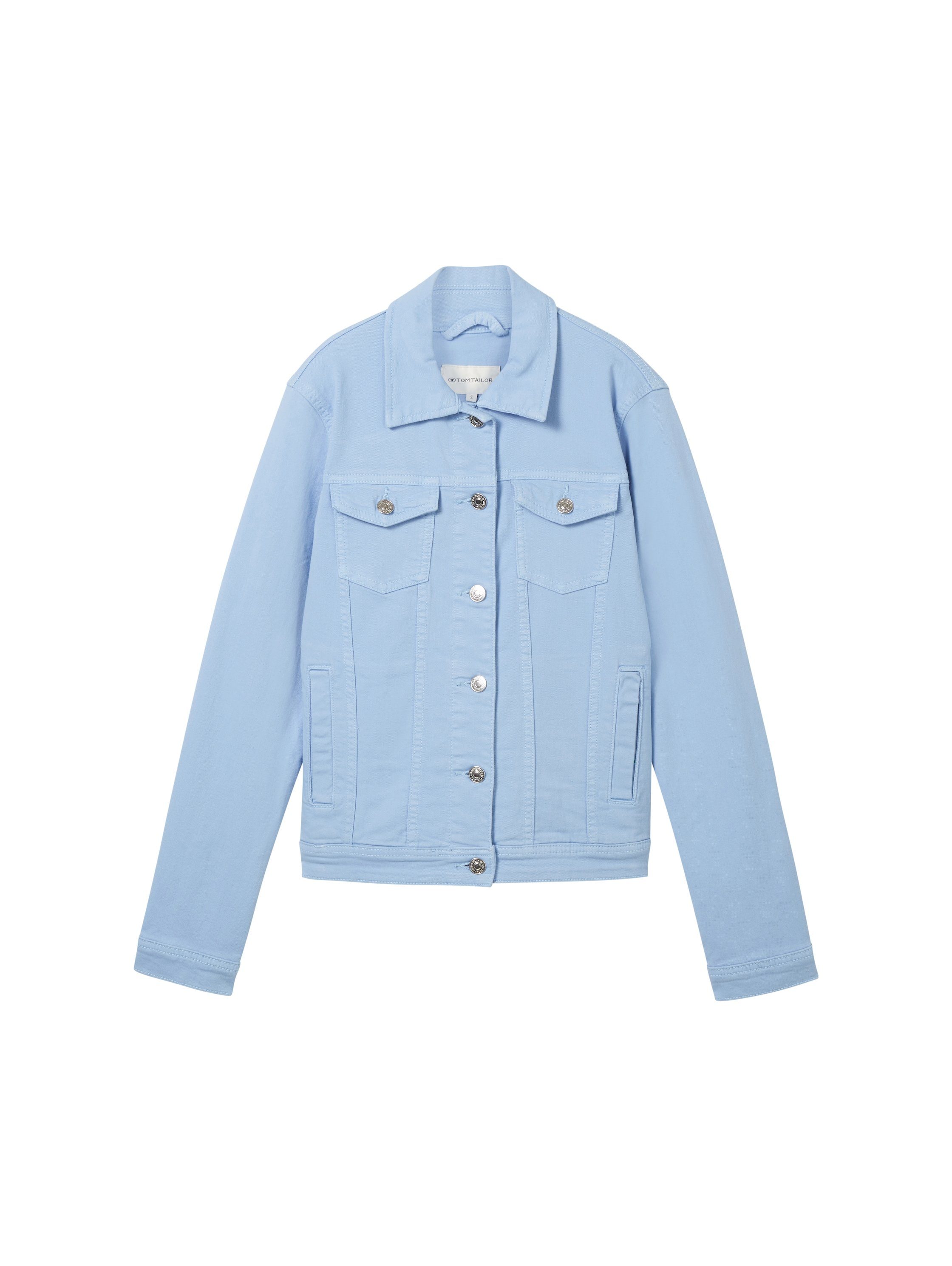 Tom Tailor Jeansjack met stijlvolle borstzakken