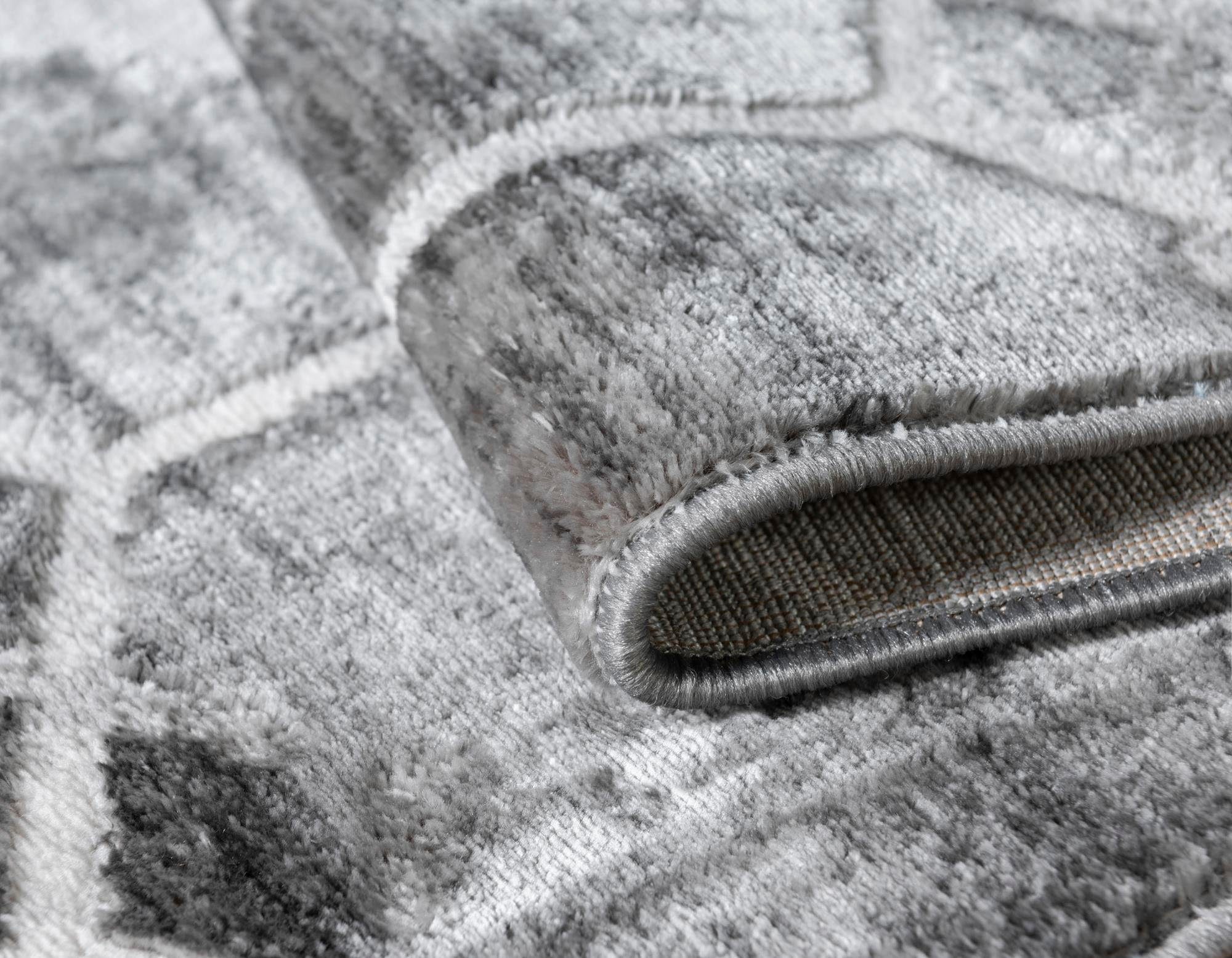 Myflair Möbel & Accessoires Vloerkleed Titan Trellis, MAGAZIJNOPRUIMING! Korte pool, geweven, modern geometrisch dessin