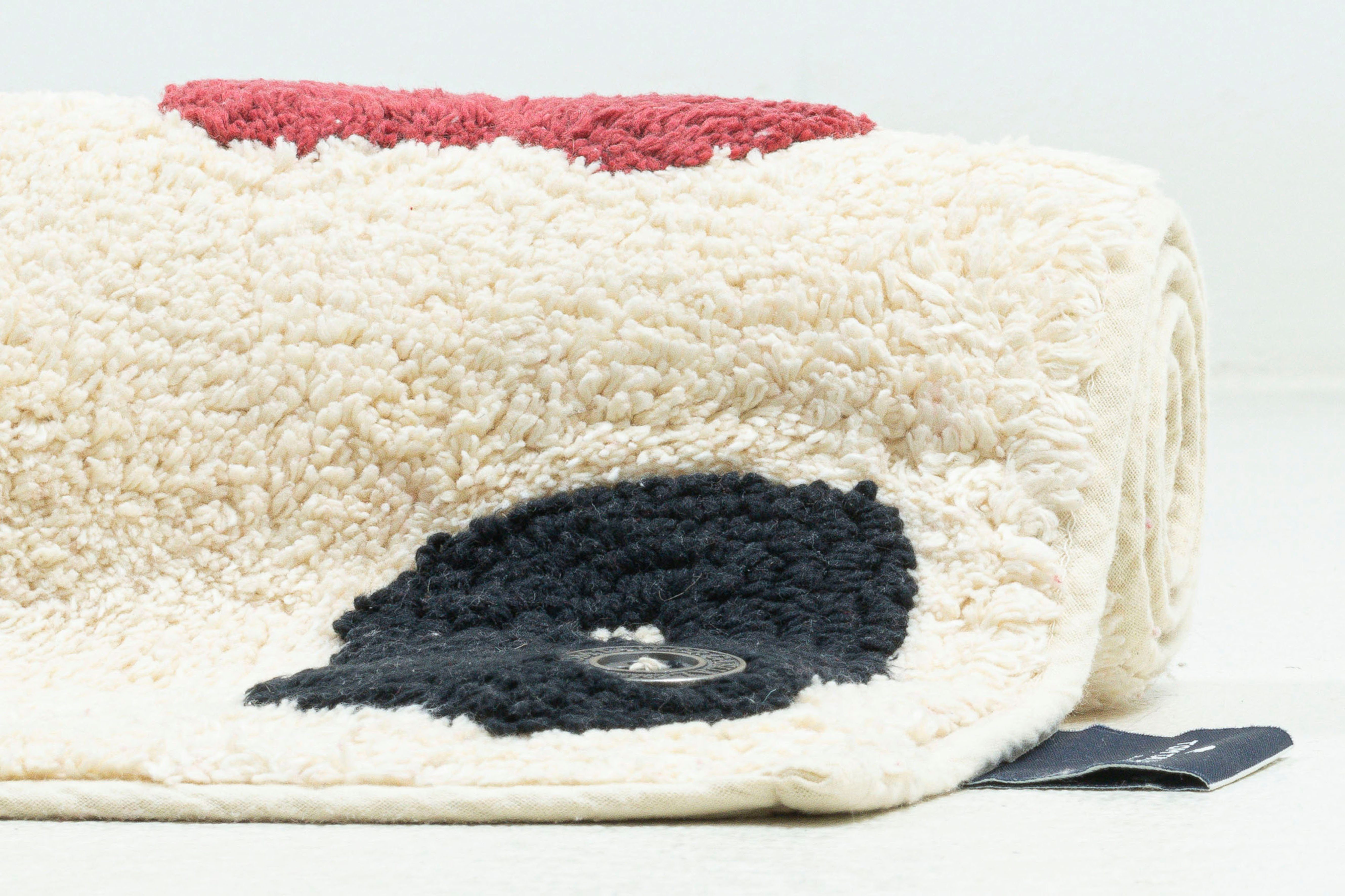 TOM TAILOR HOME Badmat Bings Heart of Bings Badmat, 100% katoen, uni kleuren, harten- en lettersmotief (1 stuk)