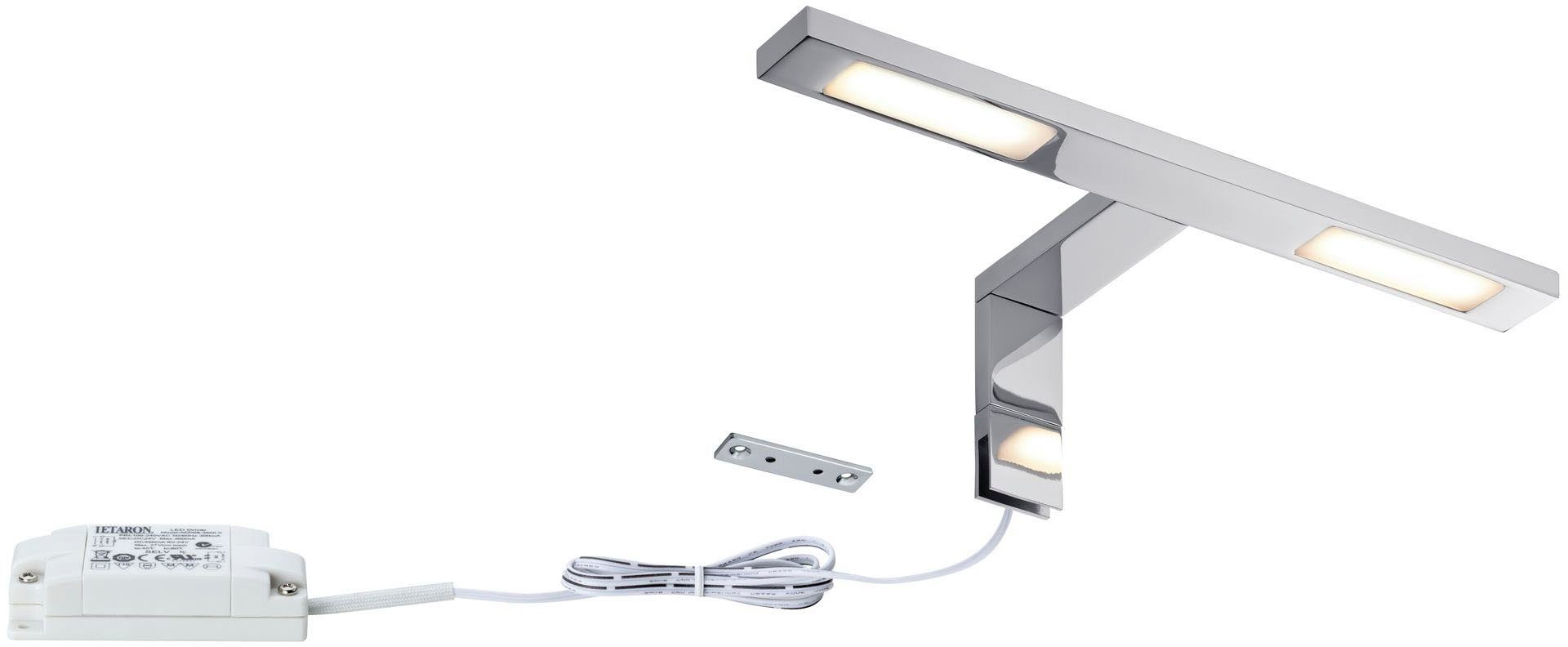 Paulmann Spiegellamp LED Galeria Spiegel- en Opberglicht Double Hook 2x3,2W Chroom (1 stuk)