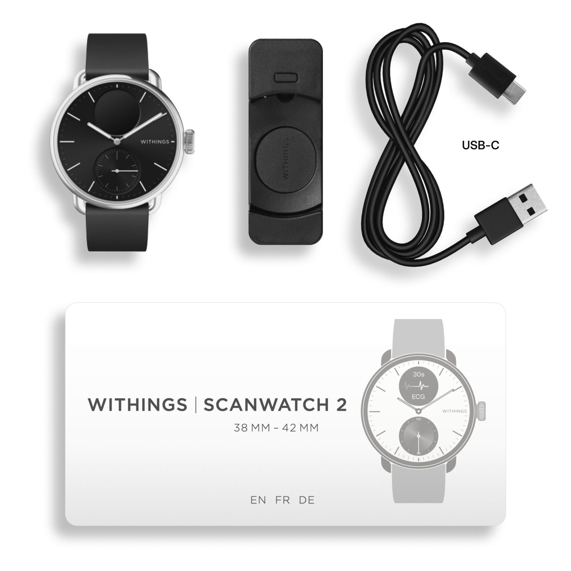Withings Smartwatch ScanWatch 2 (38 mm)