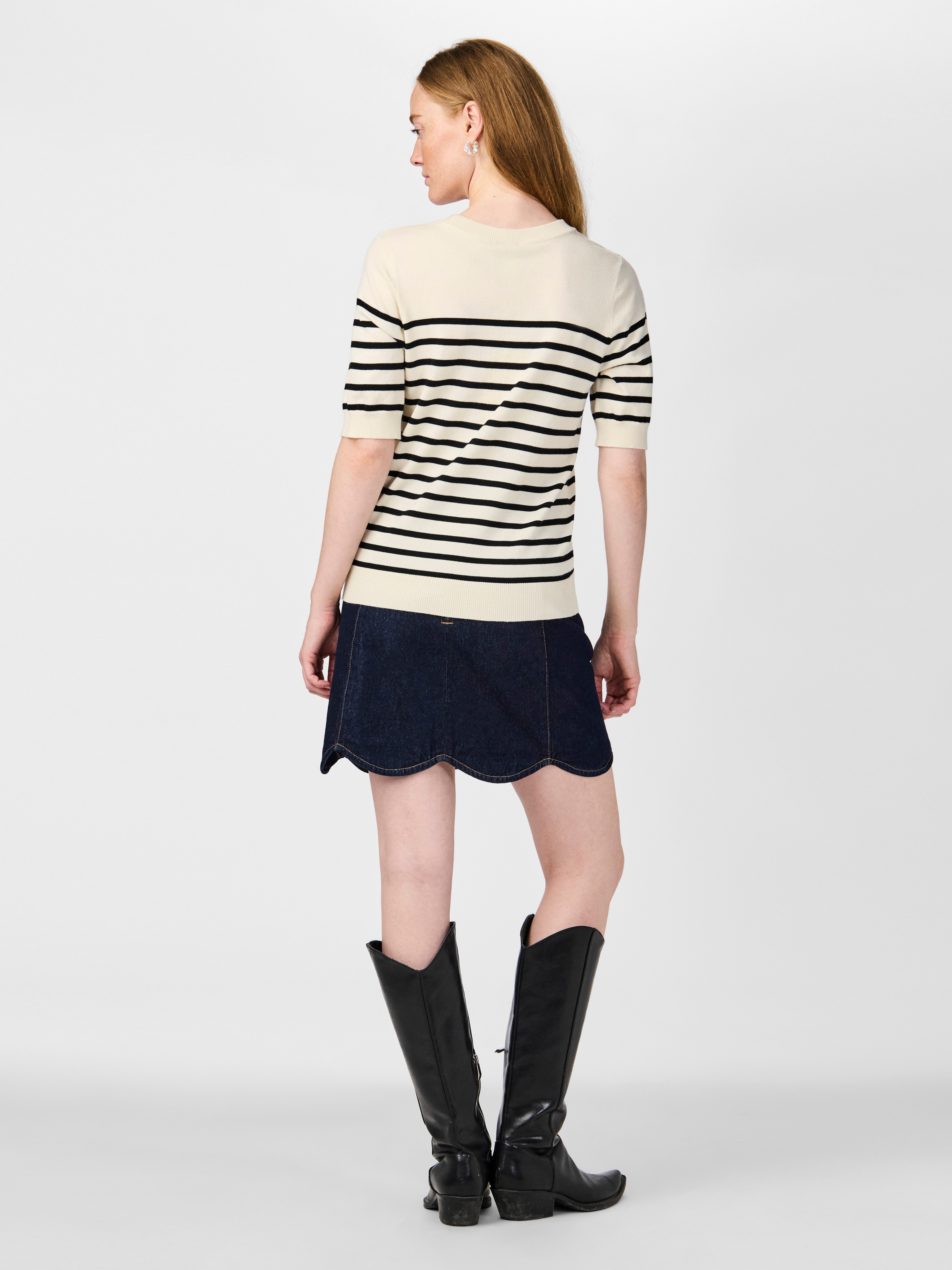 Y.A.S Gebreide trui YASLENA SS KNIT PULLOVER S. NOOS