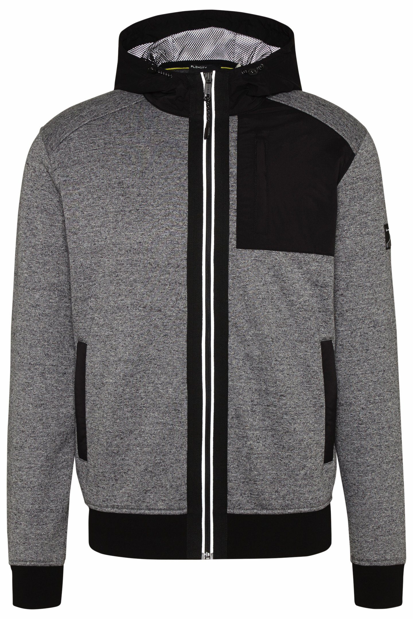 Bugatti Sweatvest met een capuchon