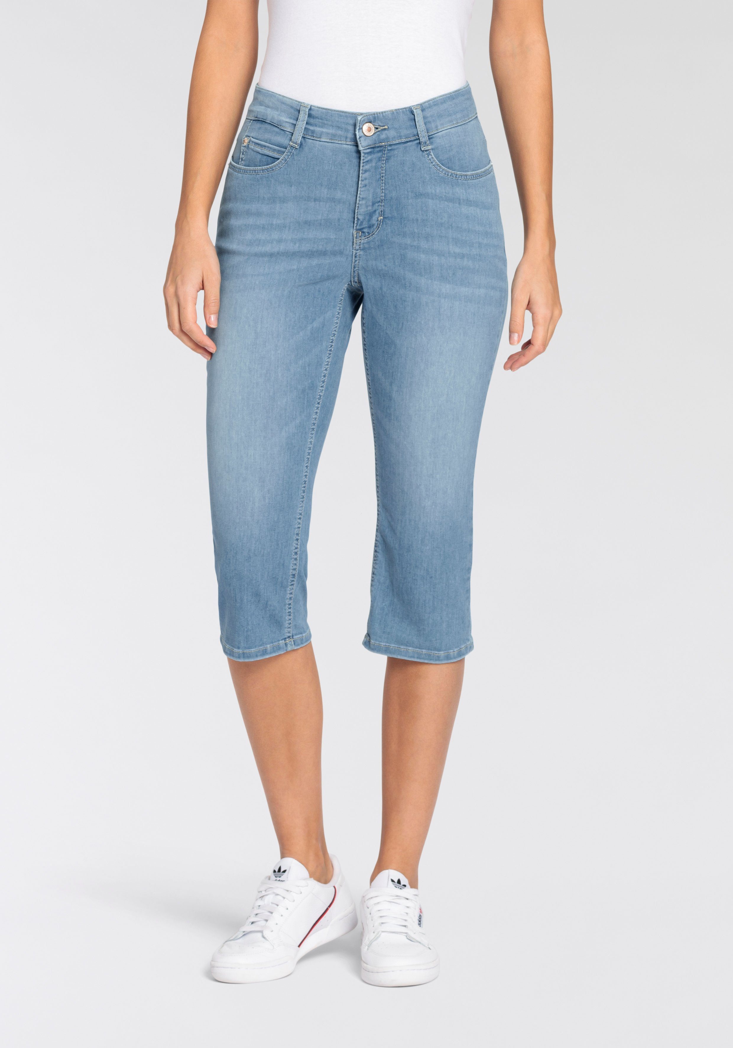 MAC Regular fit jeans in 3 4-lengte model 'DREAM SUN WONDERLIGHT'