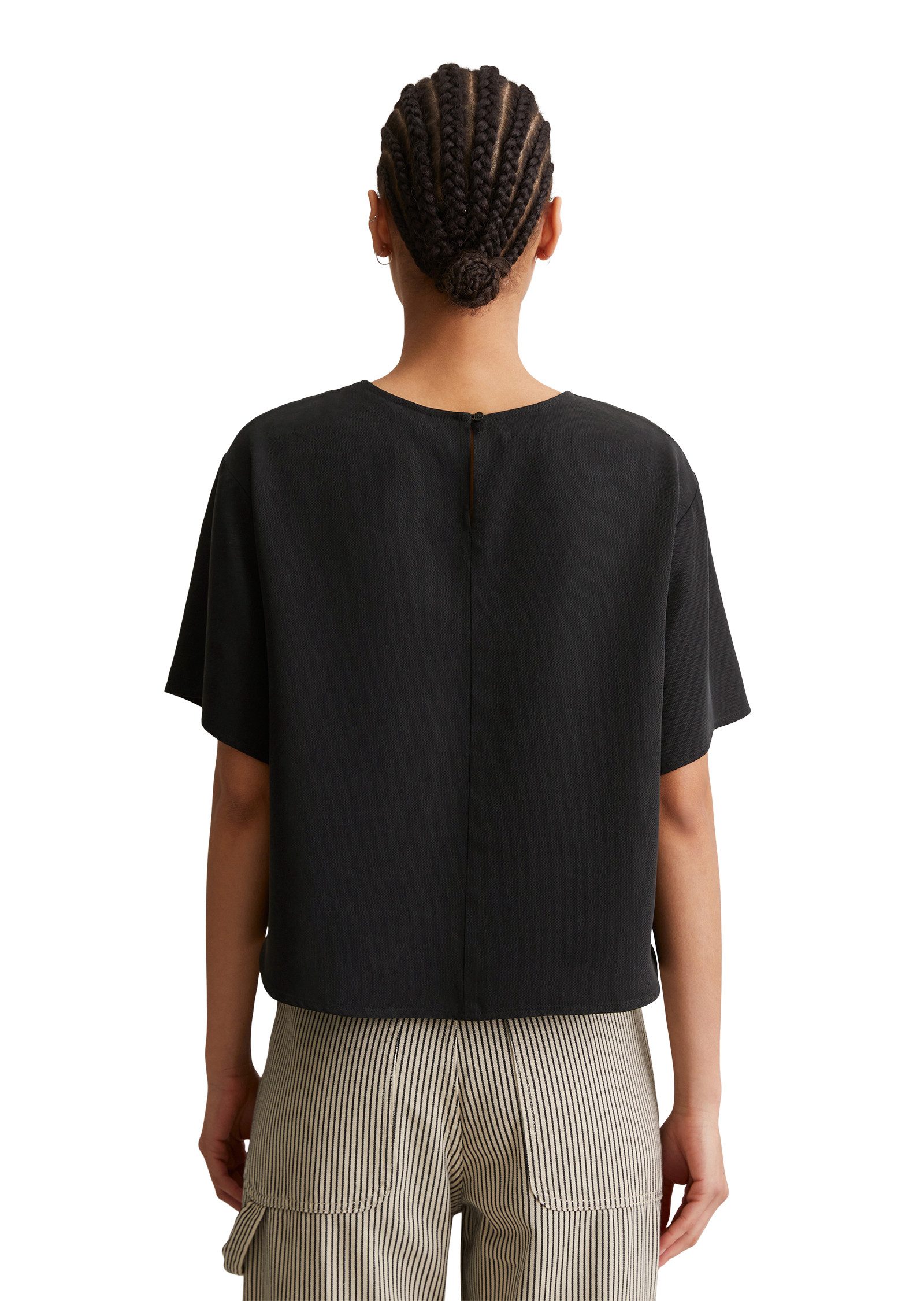 Marc O'Polo DENIM Shirtblouse fijne oppervlakstructuur