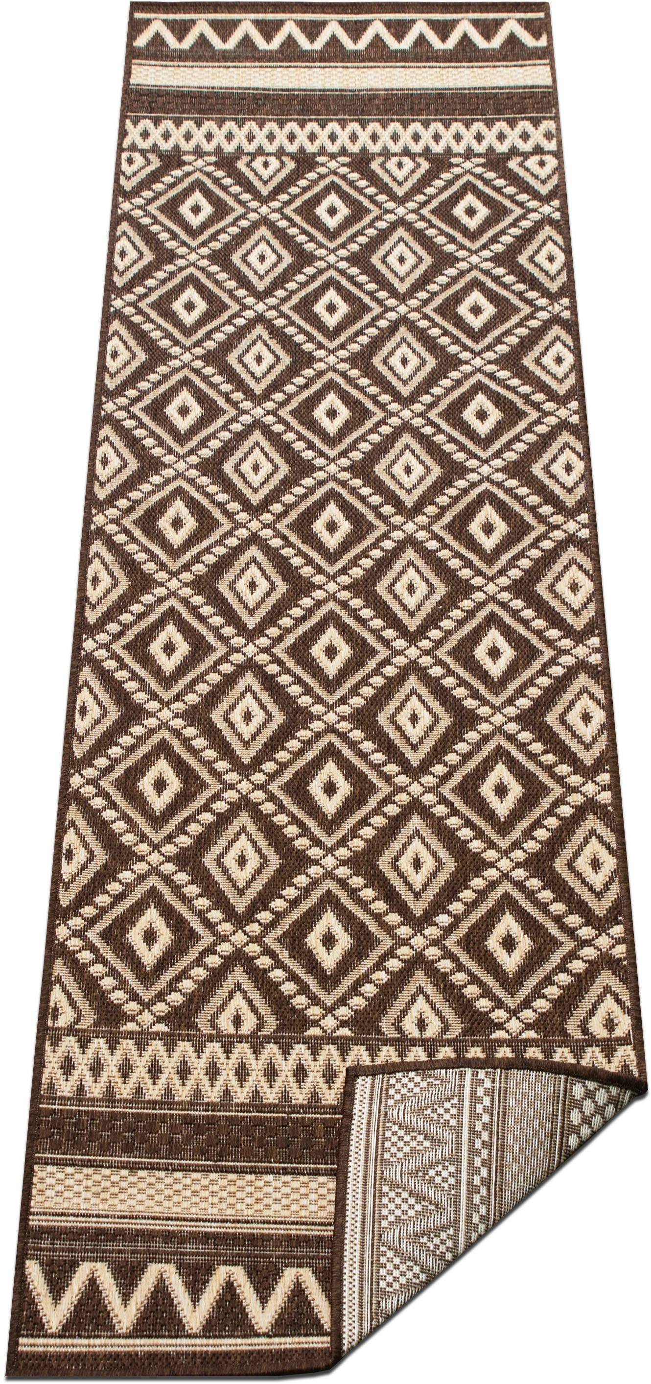 my home Vloerkleed Toronto is ook als loper verkrijgbaar Geschikt voor binnen en buiten, sisal-look, weerbestendig & uv-bestendig, boho