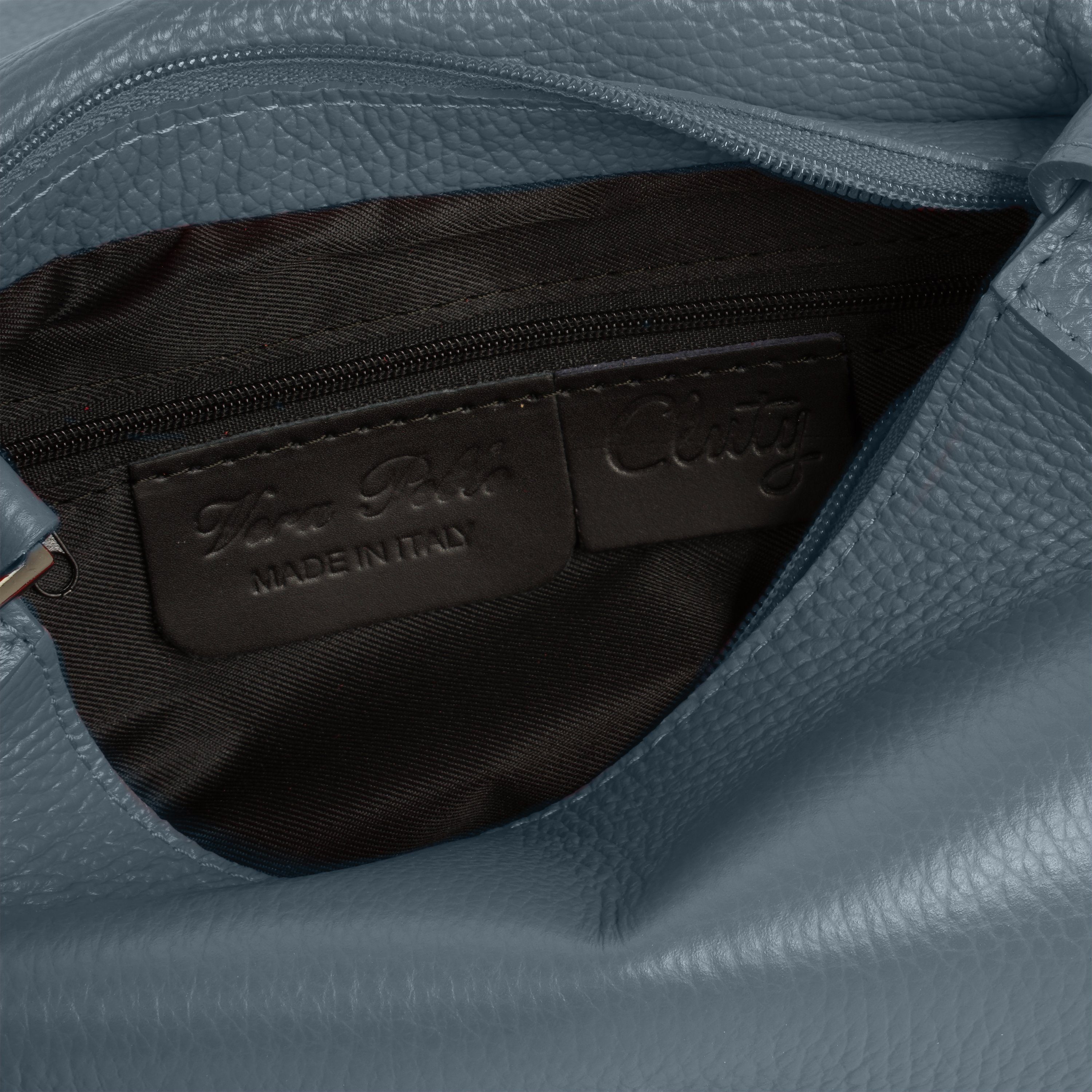 Cluty Tas echt leer, made in italy