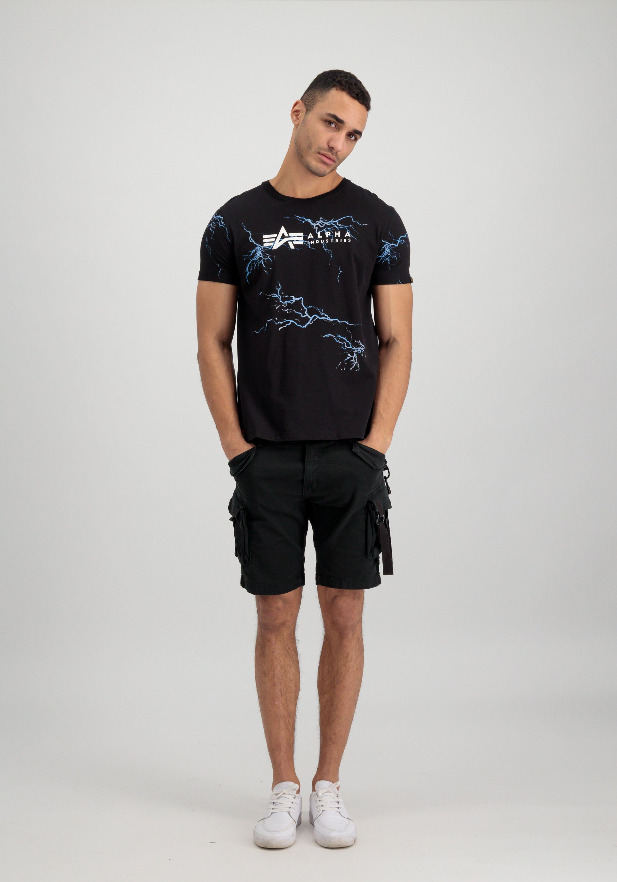 Alpha Industries T-shirt Alpha Industries Men - T-Shirts Lightning AOP T-Shirt