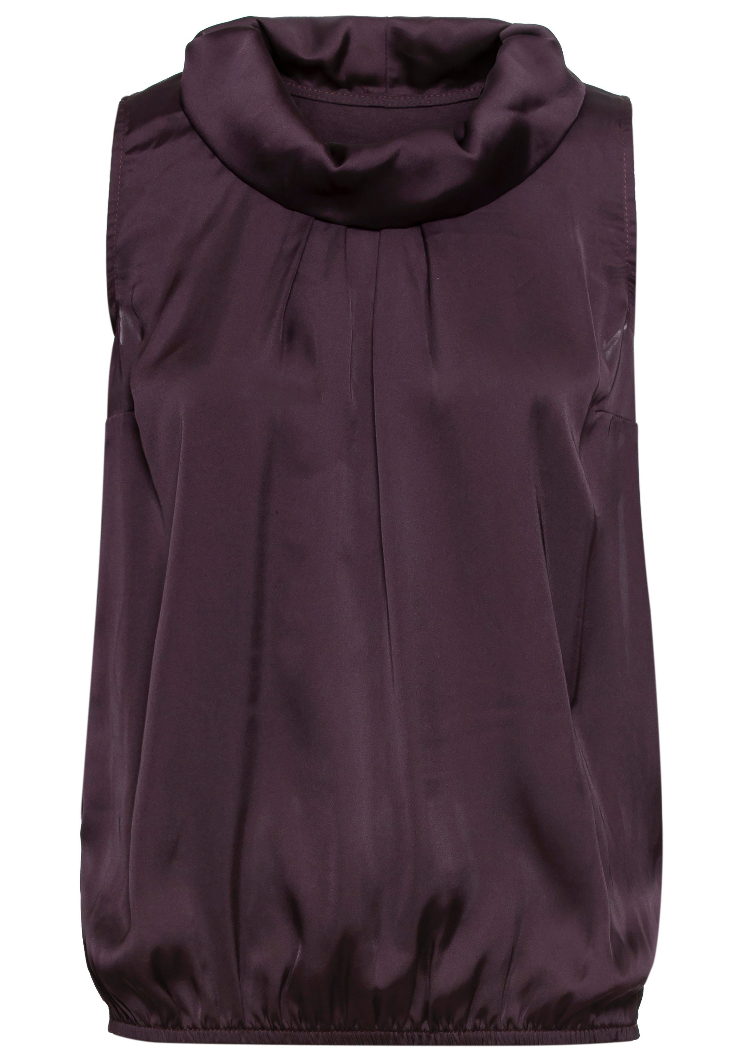 Laura Scott Top van satijn en jersey - nieuwe kleuren