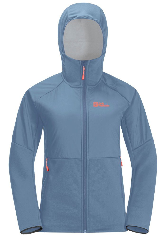 Jack Wolfskin Fleecejack met capuchon ALPGRAT PRO INS FZ W