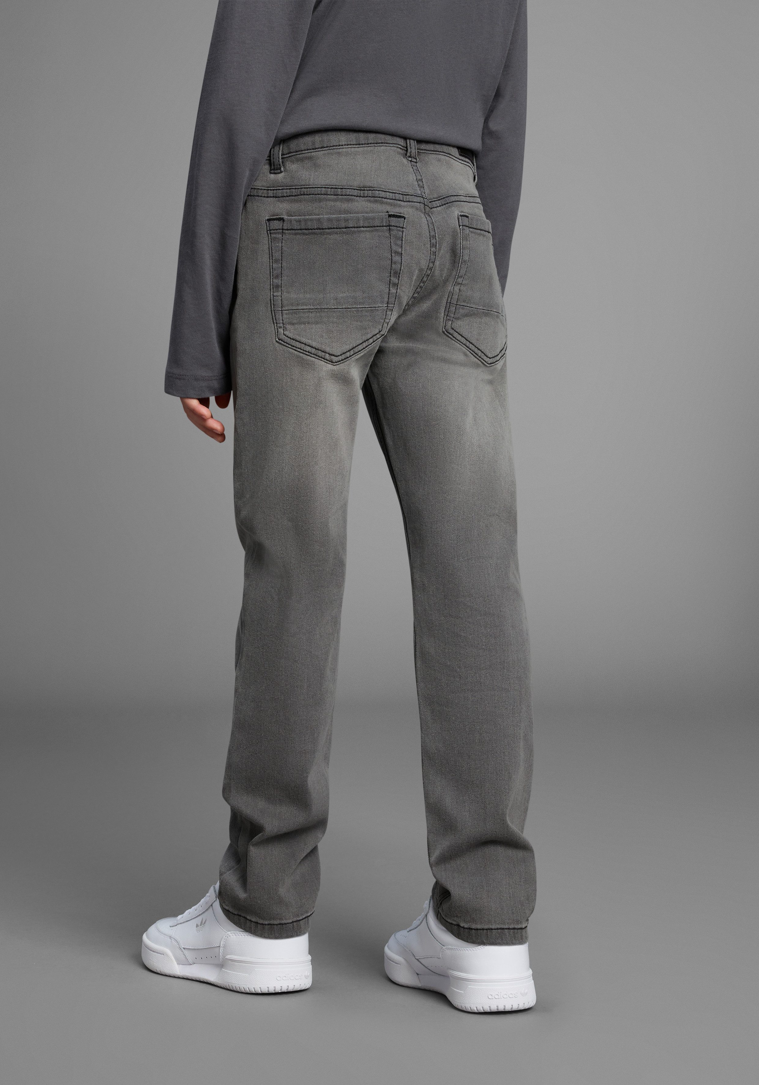 KIDSWORLD Straight jeans Rechte stretchjeans