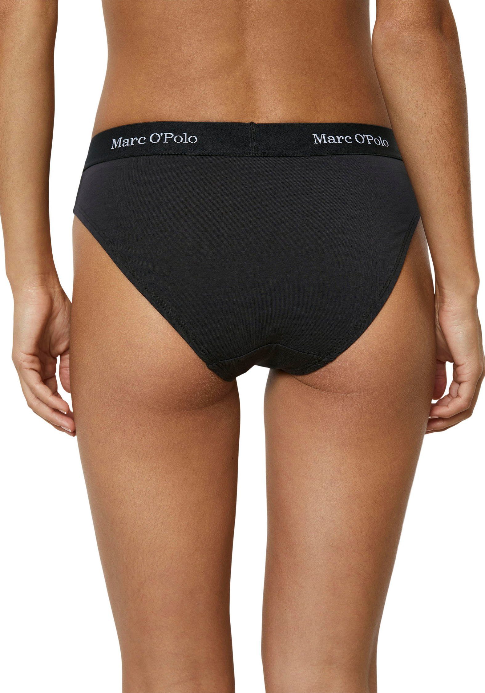 Marc O'Polo Slip Essentials Woven met discreet logo-detail (set, 3 stuks)