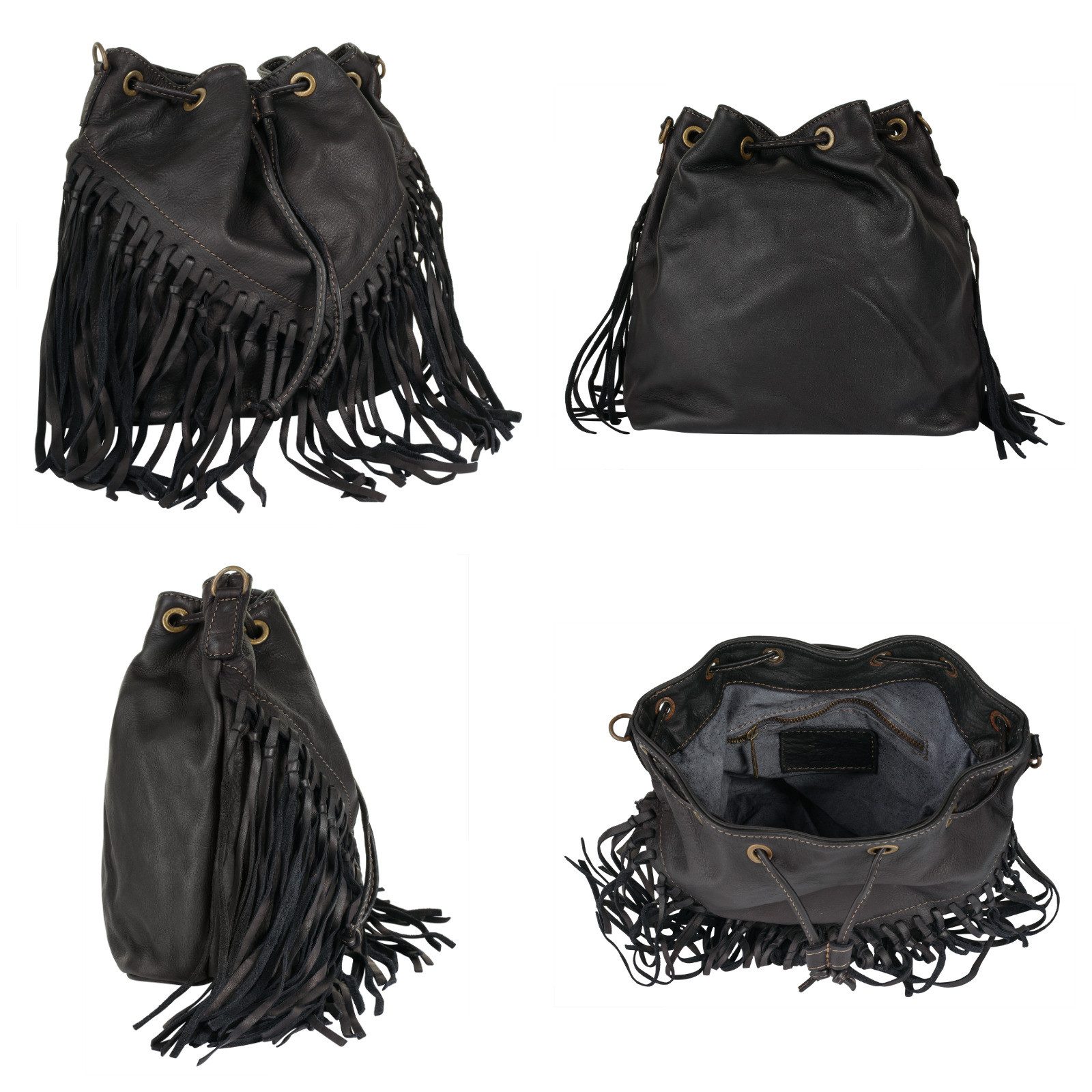 Samantha Look Shopper echt leer, made in italy