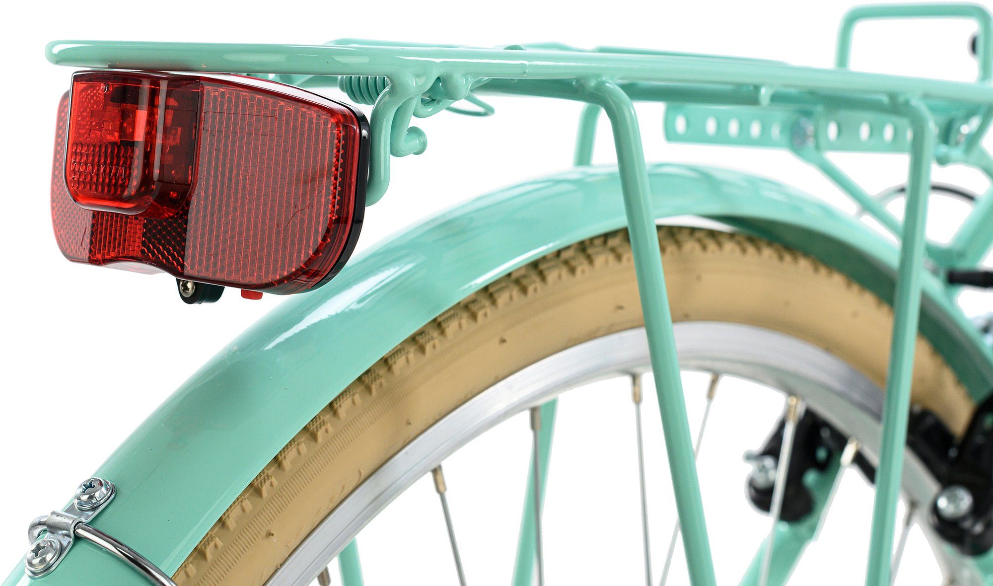 KS Cycling Citybike Cantaloupe voor dames, kettingversnelling