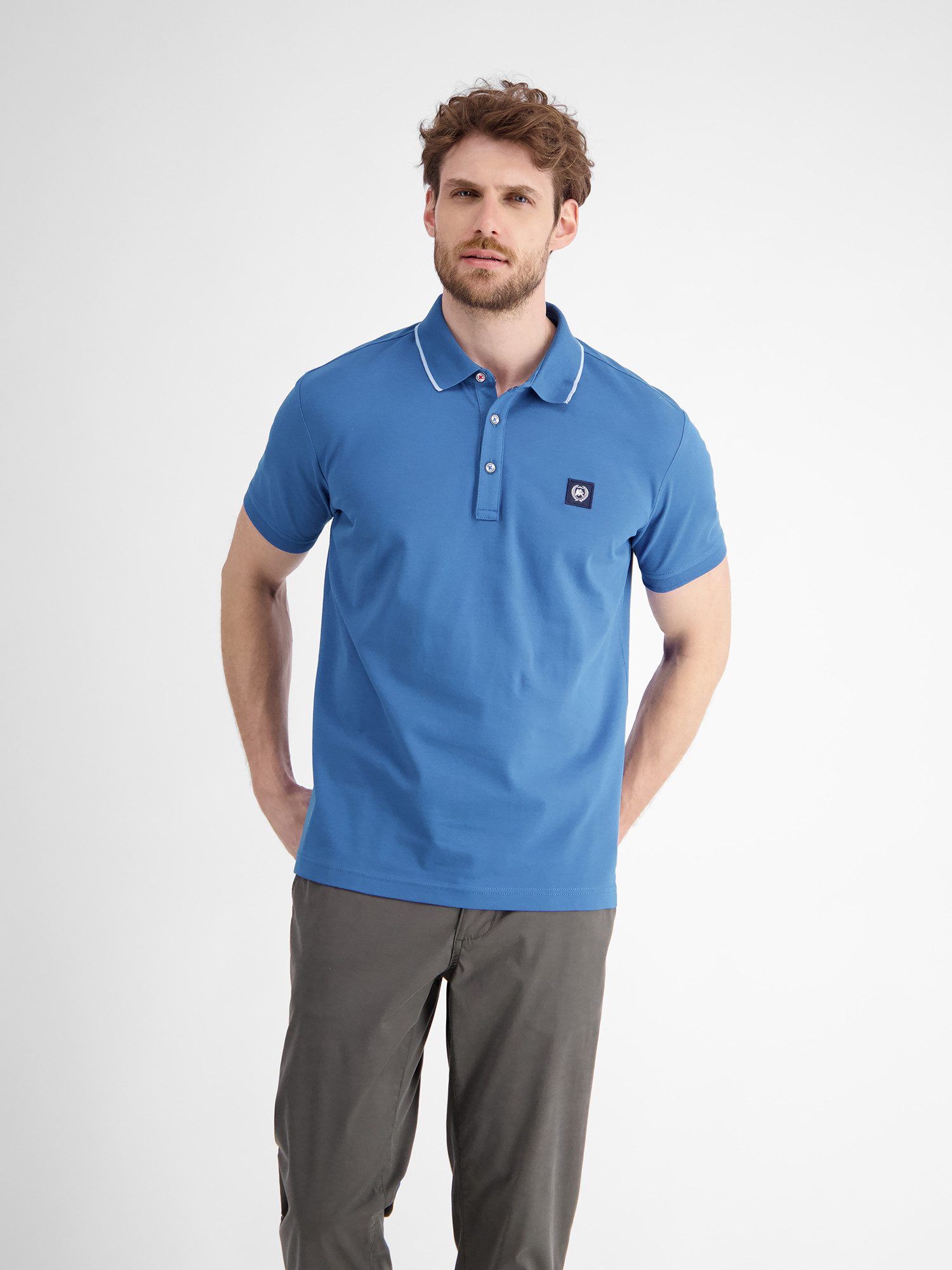 Lerros Poloshirt LERROS poloshirt voor heren, sportief en comfortabel