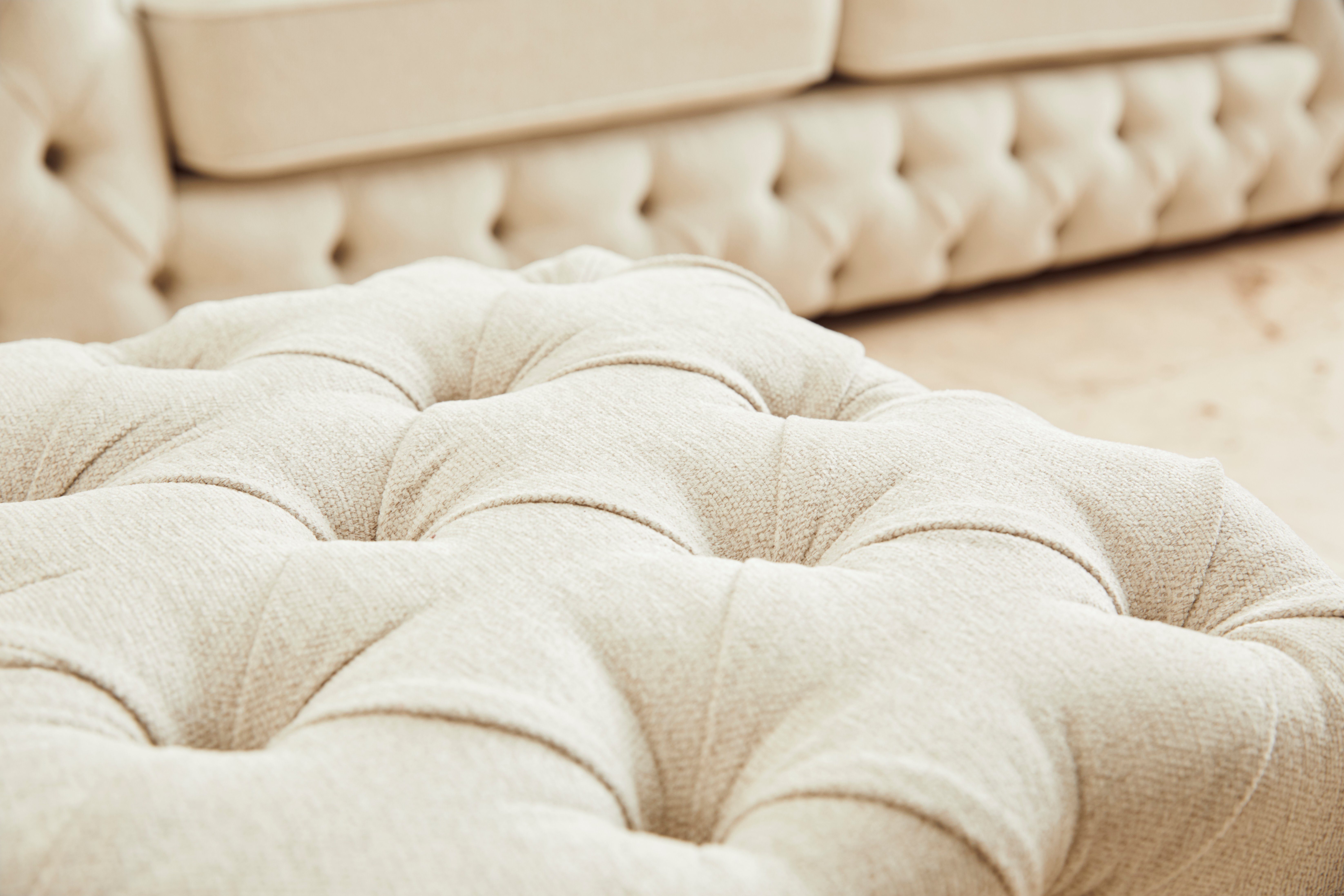 Guido Maria Kretschmer Home&Living Chesterfield-bank Kalina met klassieke chesterfield-capitonnage