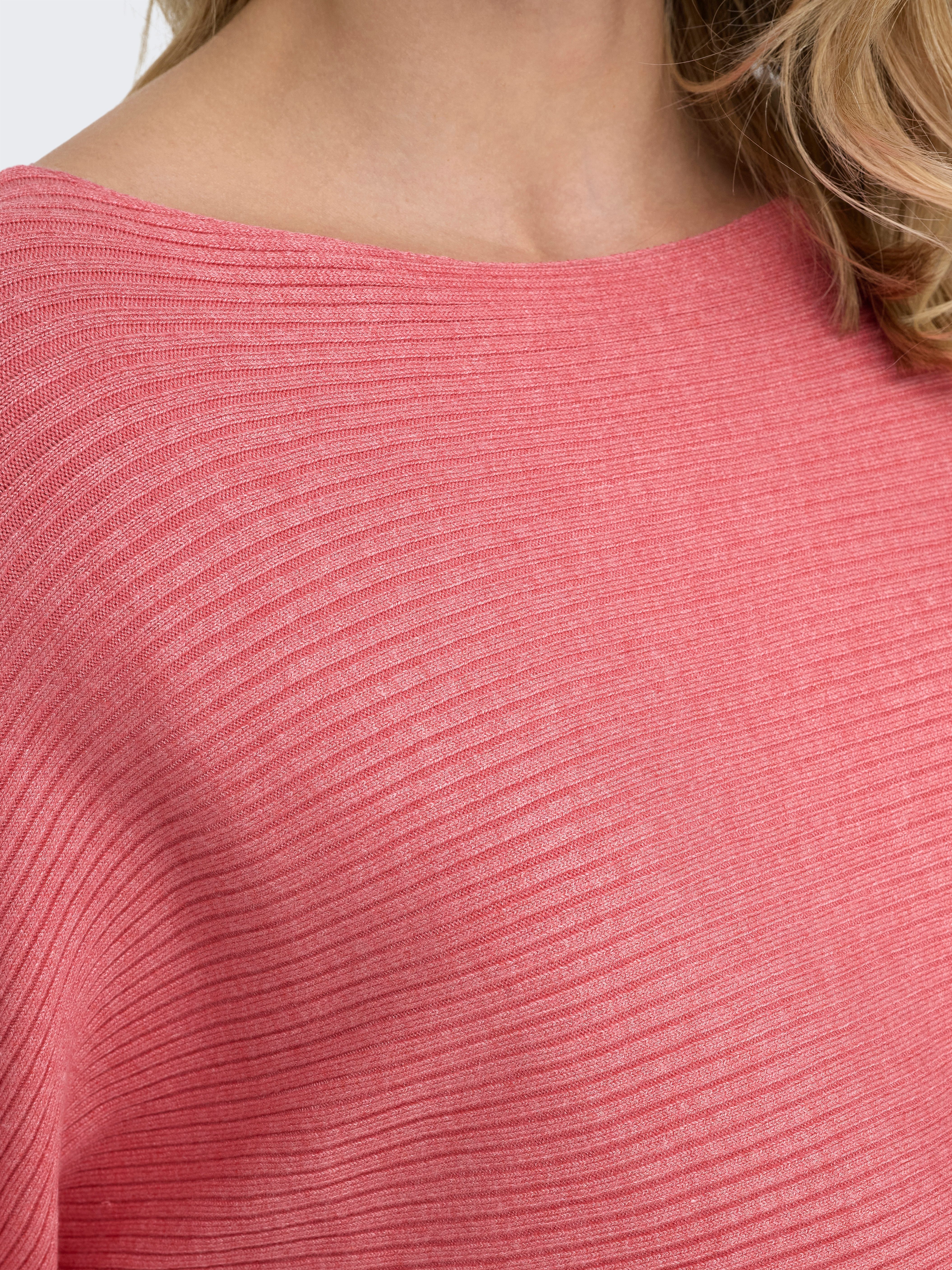 Only Gebreide trui ONLADALINE L/S SHORT PULLO KNT NOOS