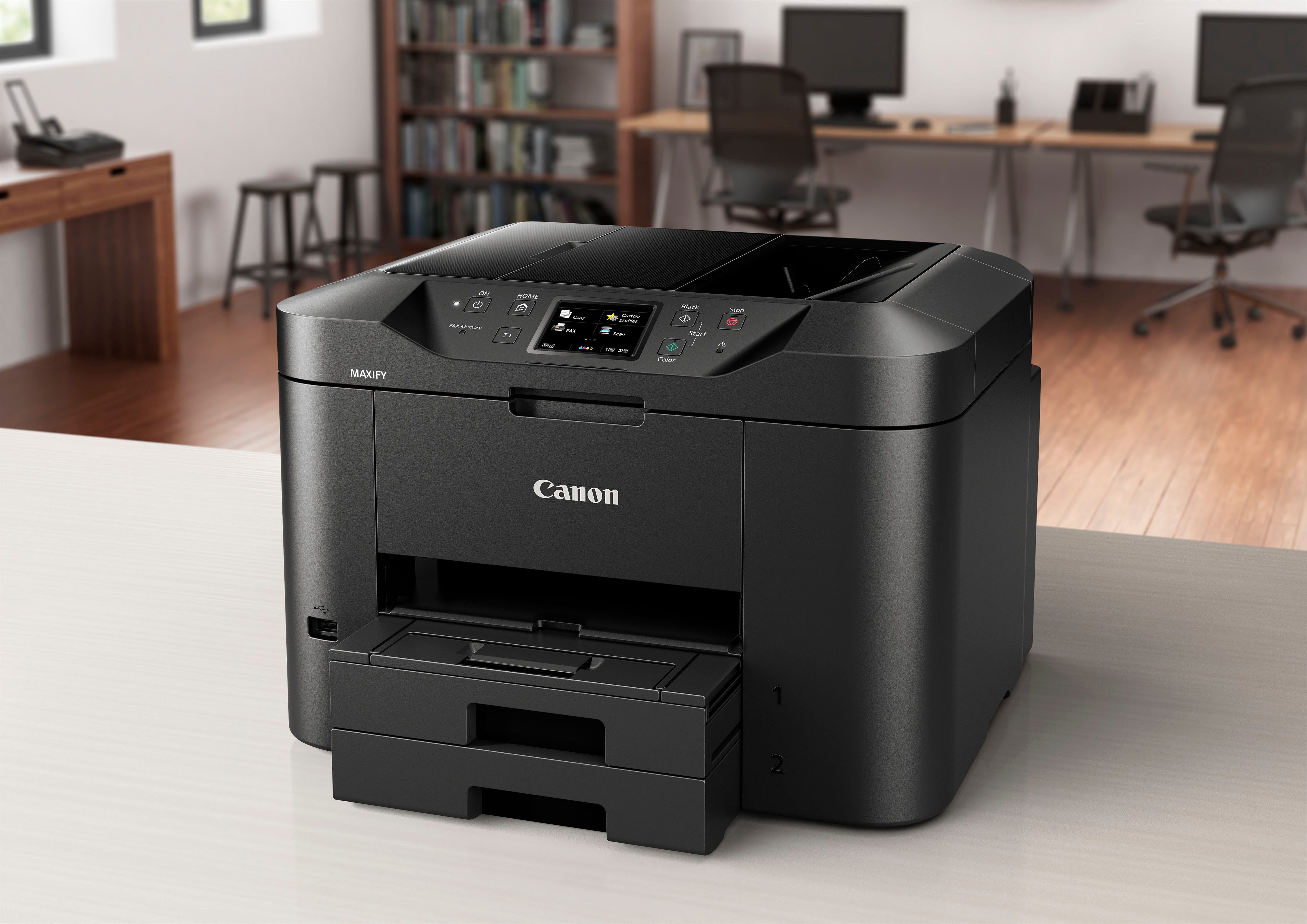 Canon All-in-oneprinter MAXIFY MB2750 Kleur-multifunctiesysteem voor het thuiskantoor