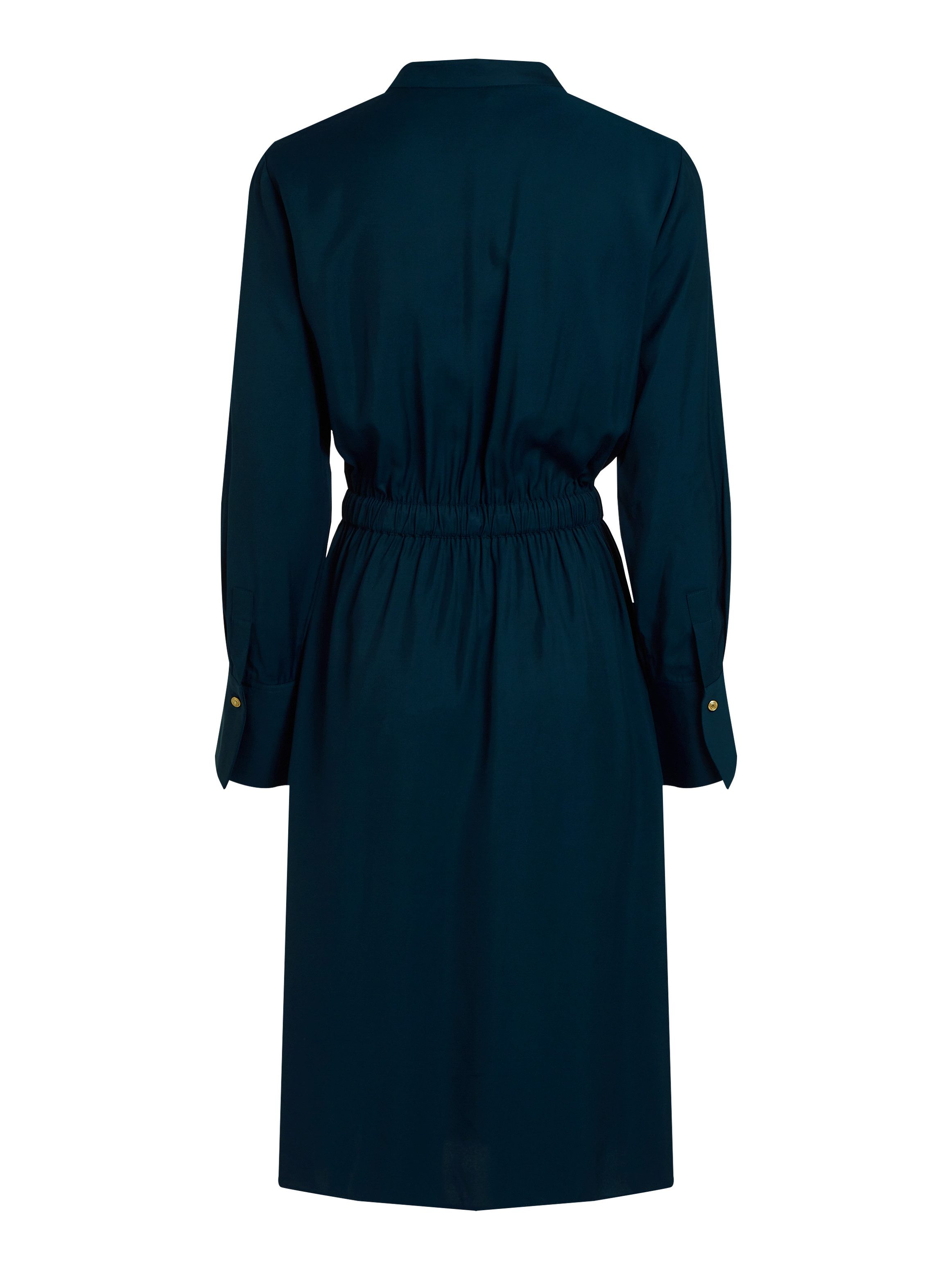 Tommy Hilfiger Blousejurk SOFT VIS COLARLESS SHIRT DRESS