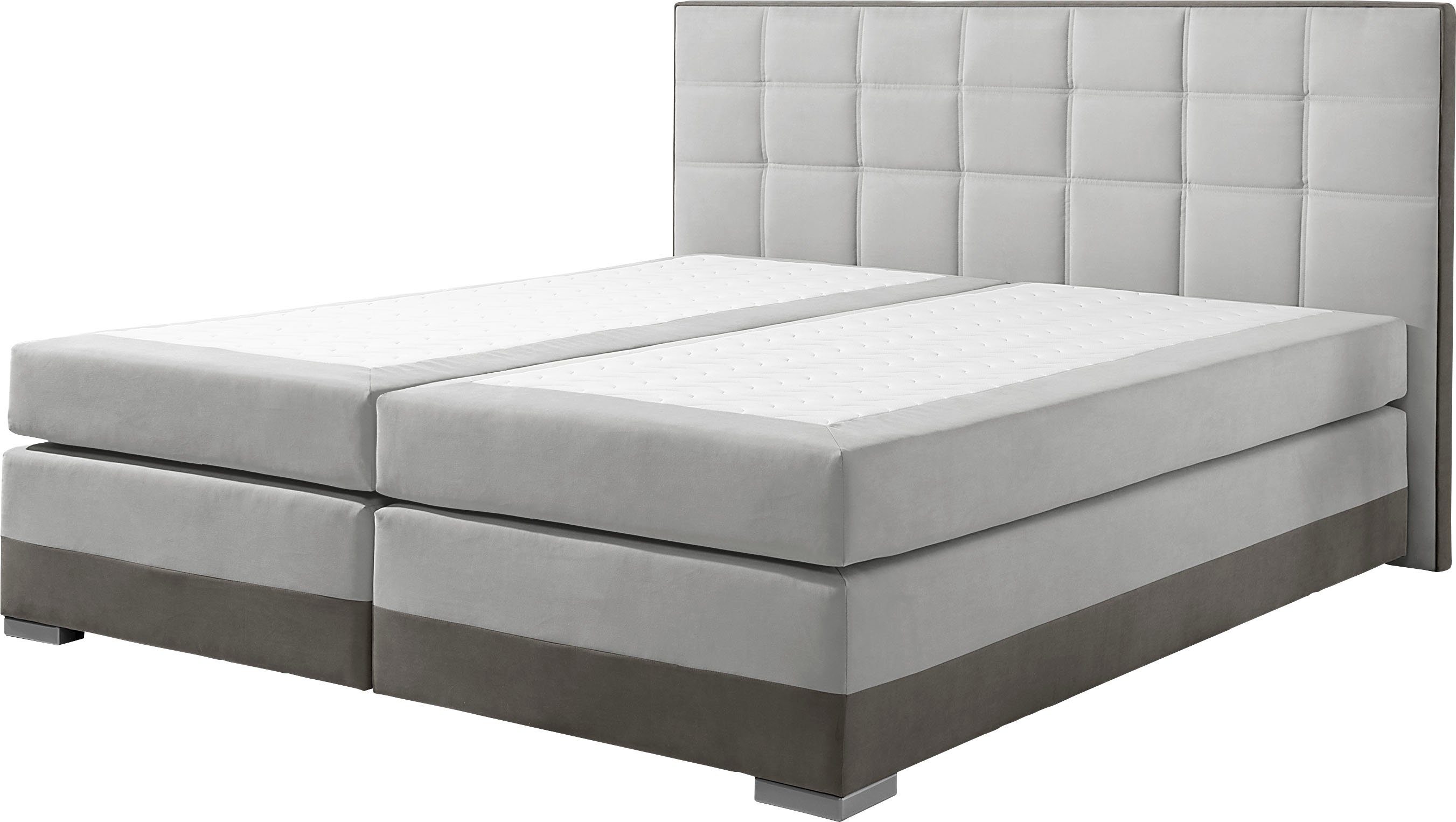 INOSIGN Boxspring inclusief topmatras en tweezijdig te gebruiken kussen