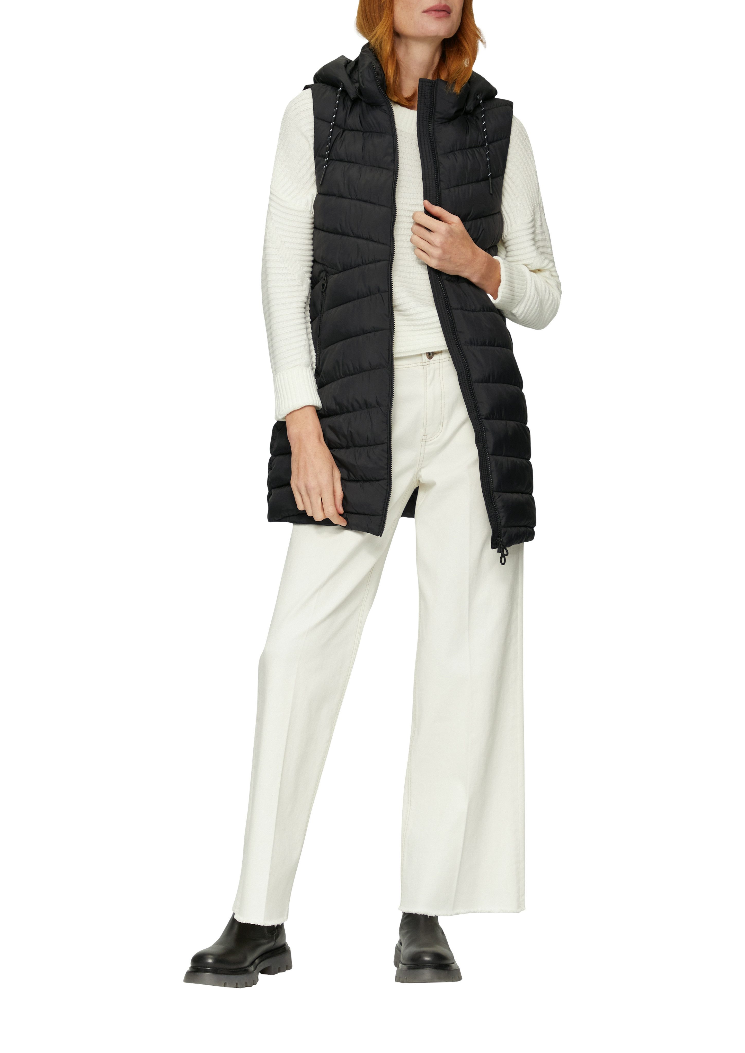 s.Oliver Bodywarmer met een capuchon