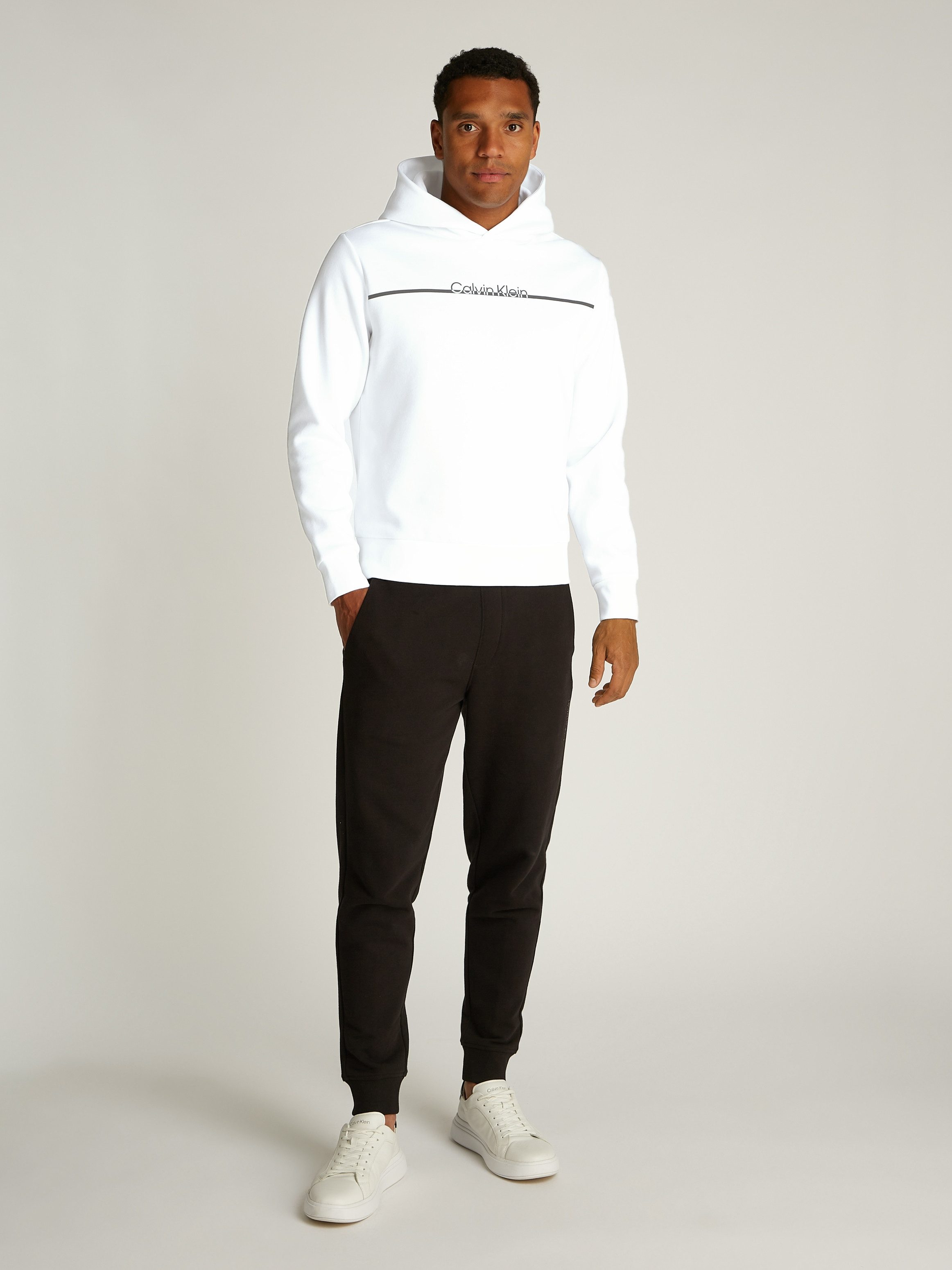 Calvin Klein Sweatshirt SPLIT LINE LOGO HOODIE