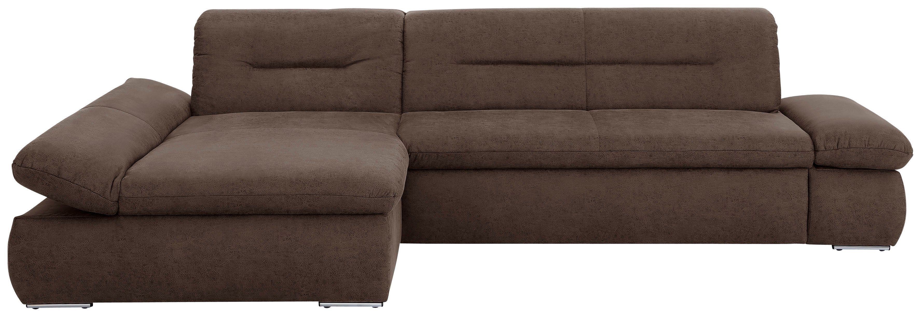 INOSIGN Hoekbank Avesa L-vorm Naar keuze met armleuningverstelling en slaapfunctie, bxdxh: 300x172x80cm