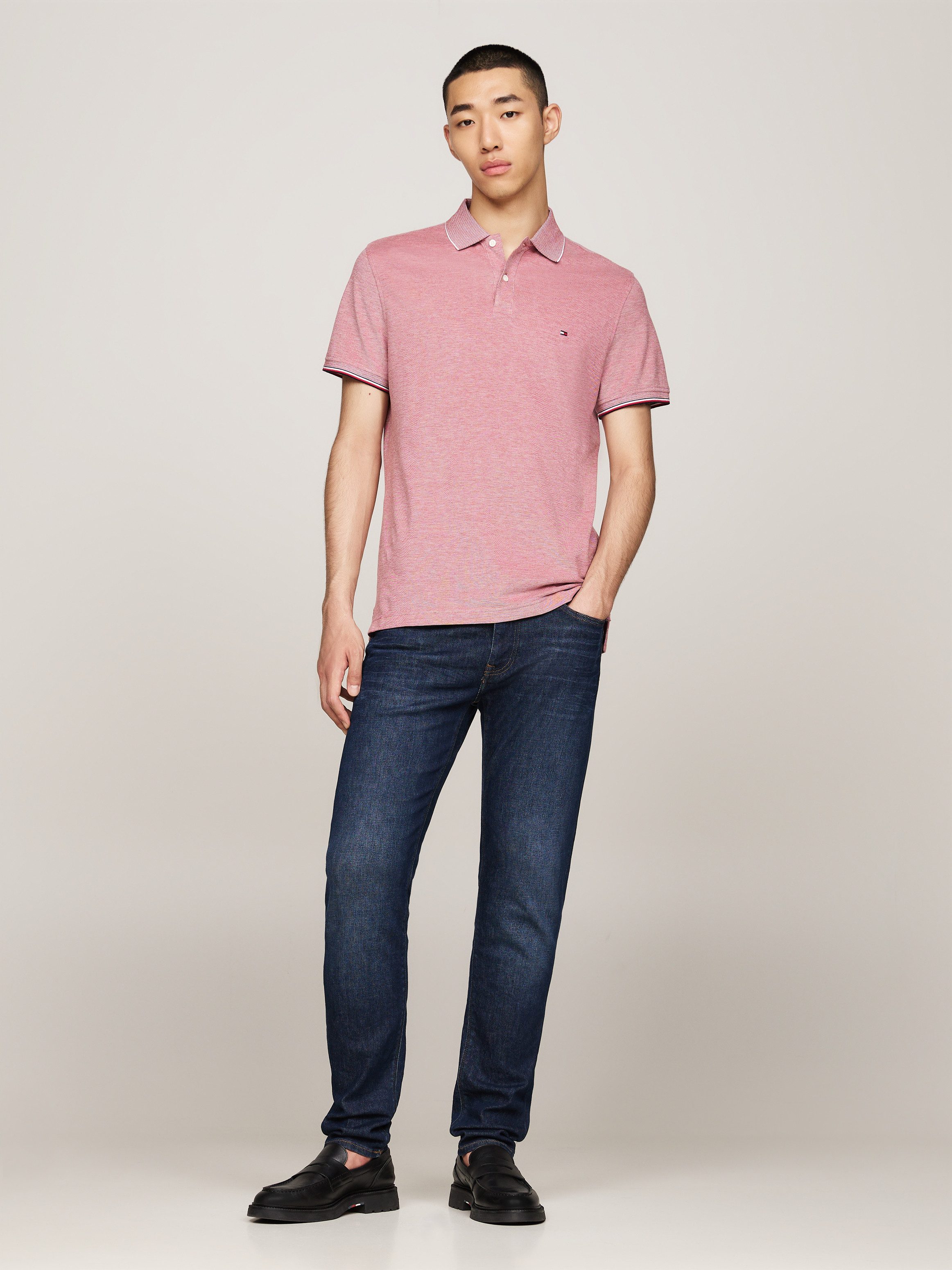 Tommy Hilfiger Slim fit jeans SLIM BLEECKER PSTR CROW BLACK