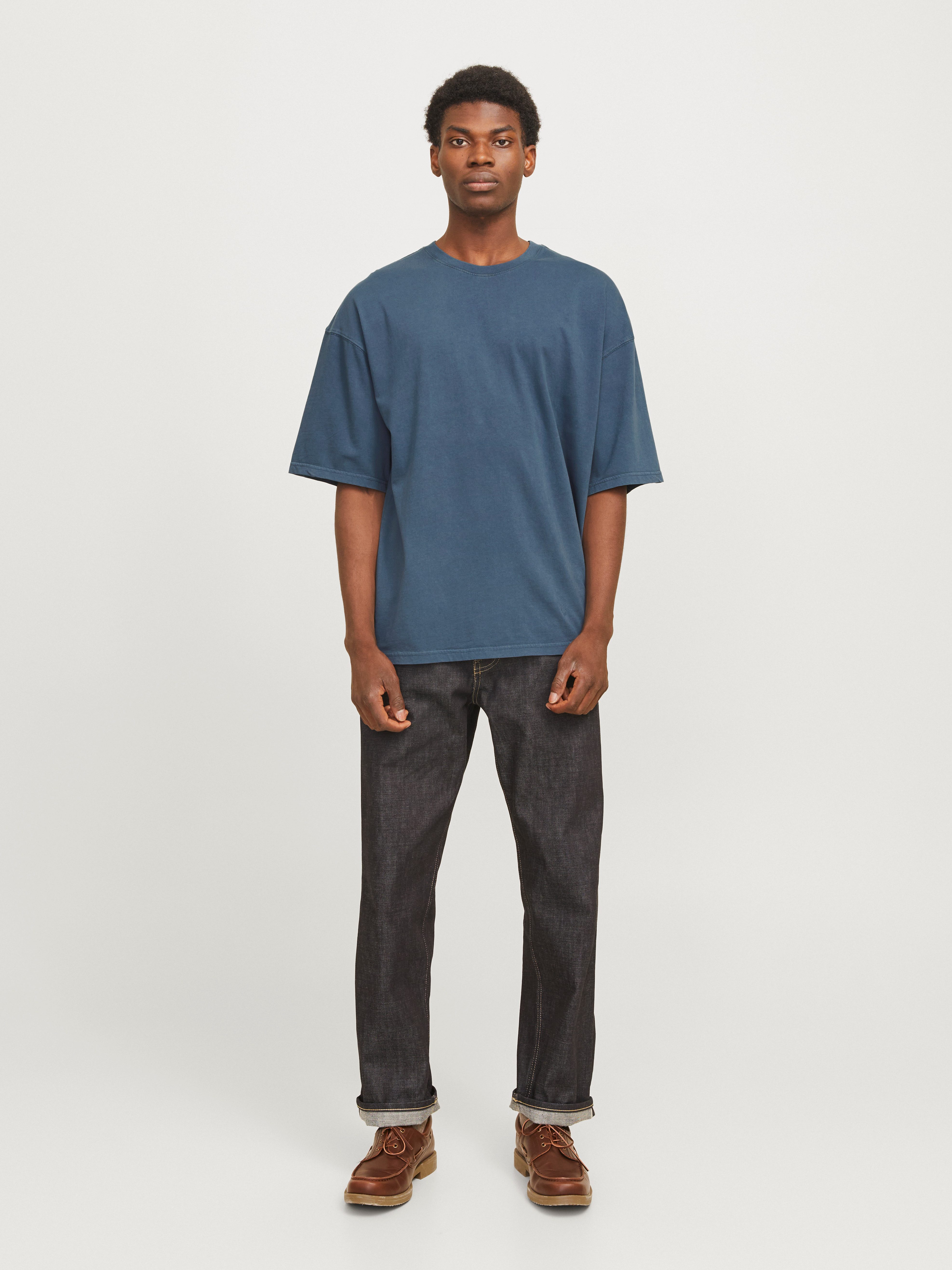 Jack & Jones Shirt met ronde hals JJECHARGE FADED TEE O-NECK NOOS